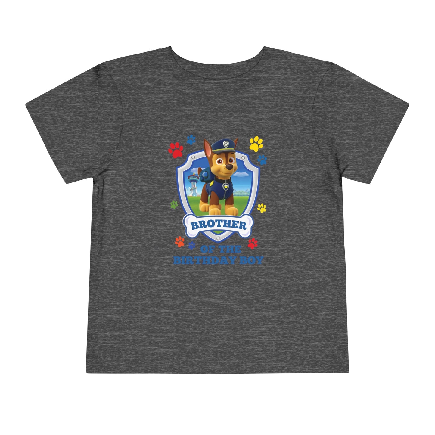 Brother of the Birthday Boy Toddler Short Sleeve Tee