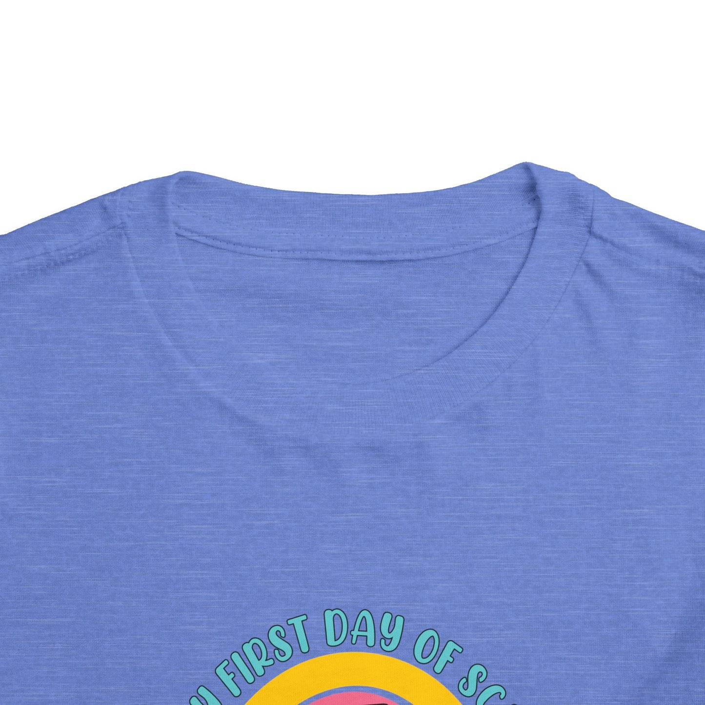 Happy First Day of School - Kindergarten Toddler Short Sleeve Tee