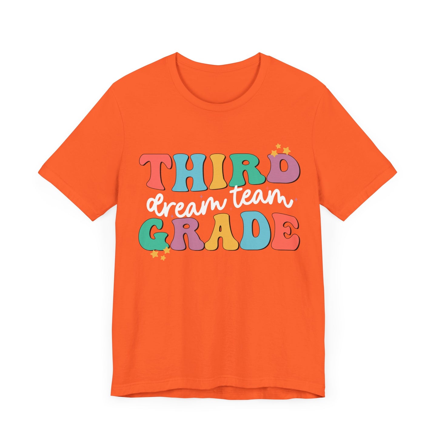 Third Grade Dream Team Jersey Short Sleeve Tee