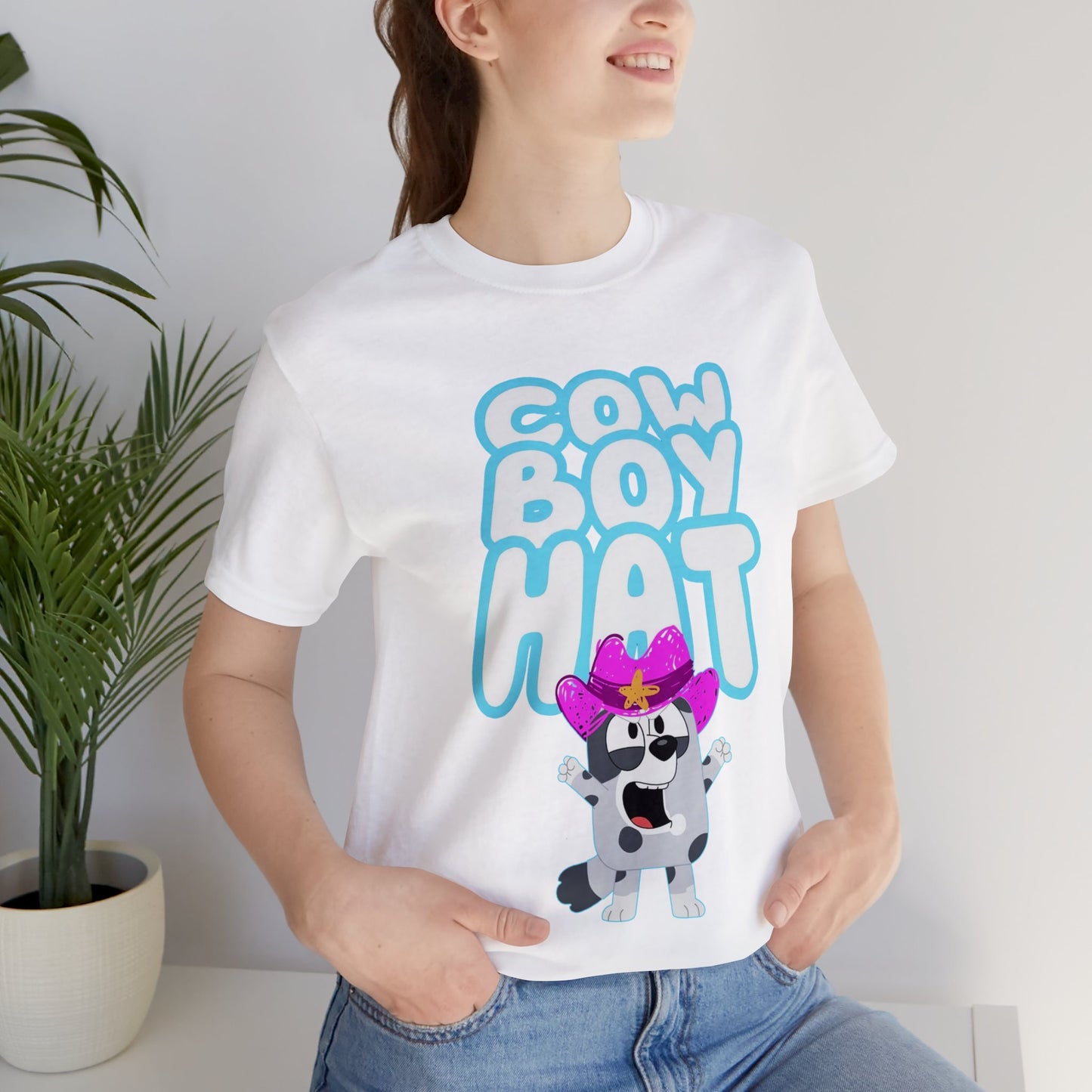 Cowboy Hat Short Sleeve Tshirt