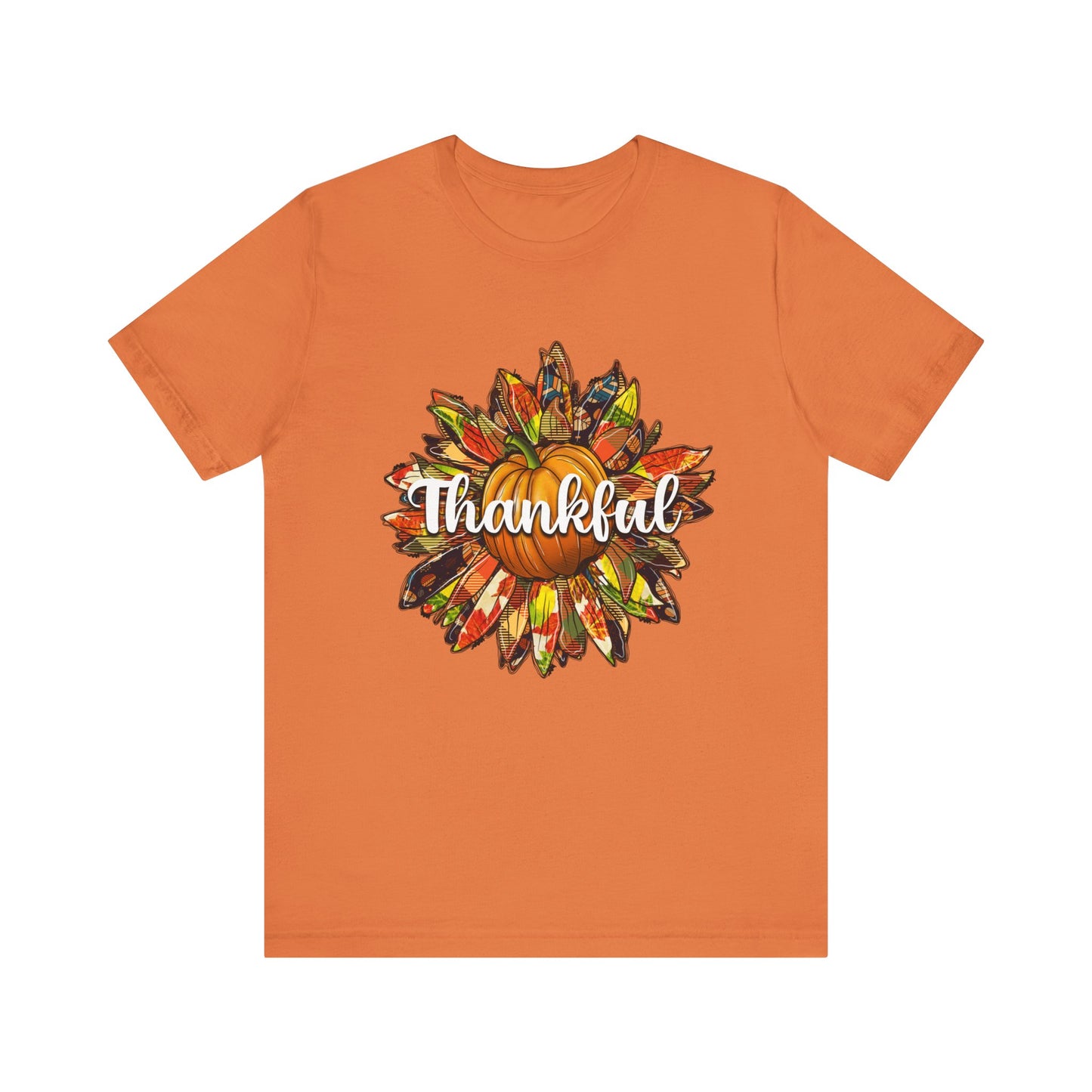 Thankful Sunflower Jersey Short Sleeve Tee