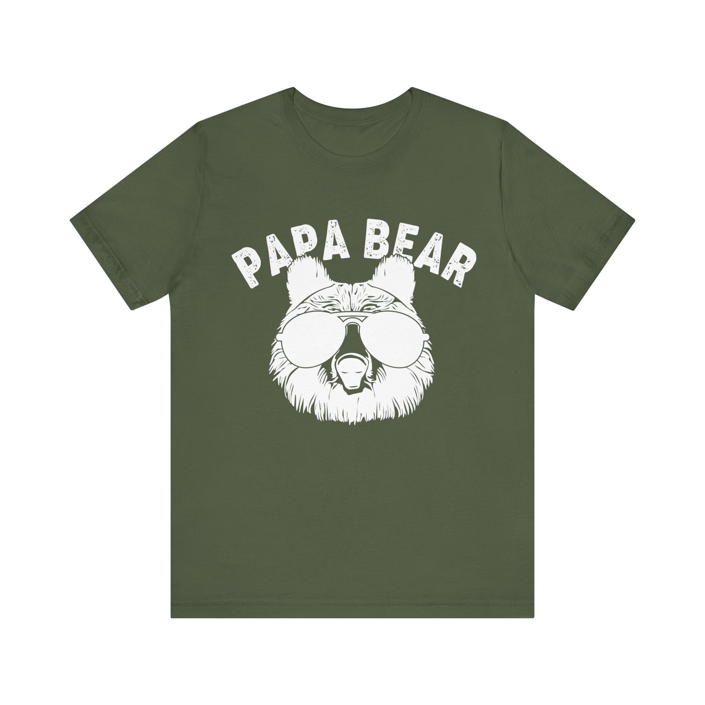 Papa Bear Jersey Short Sleeve Tee
