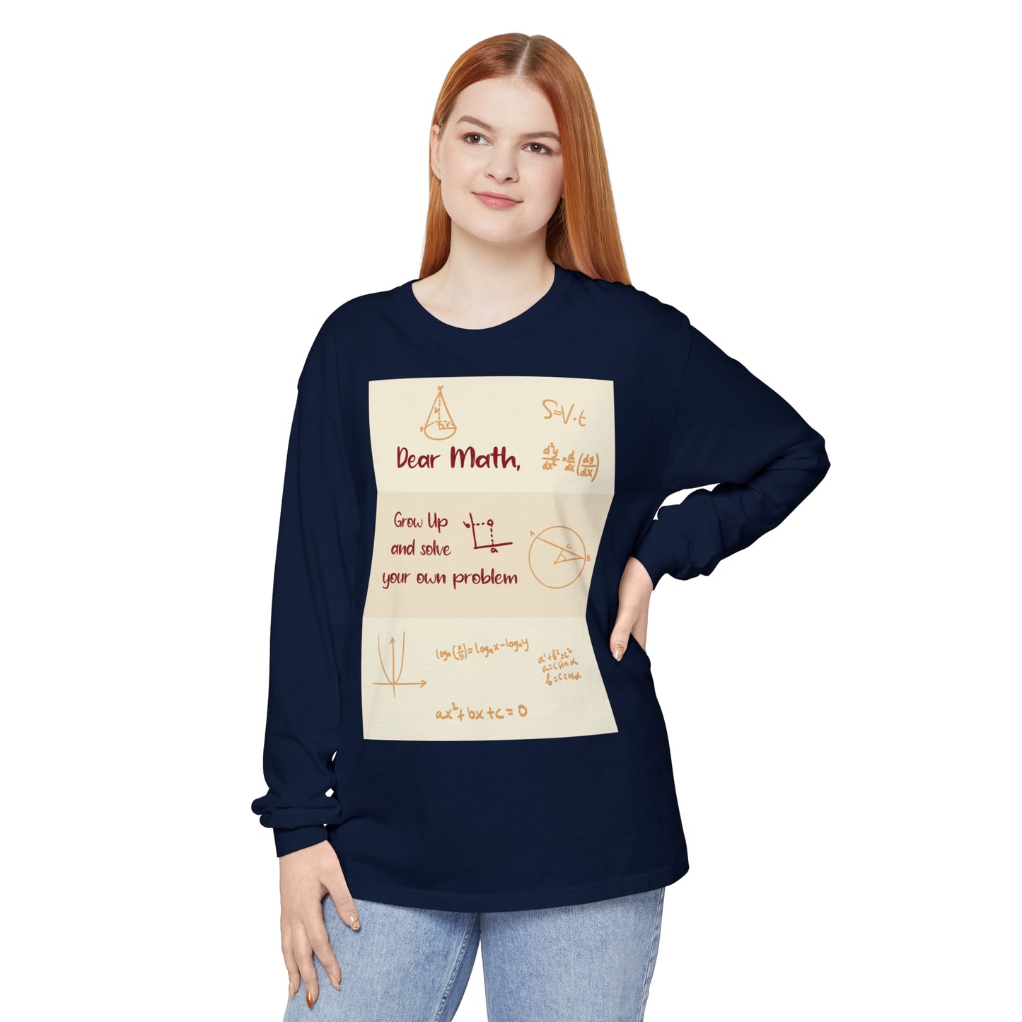 Dear Math Long Sleeve T-Shirt