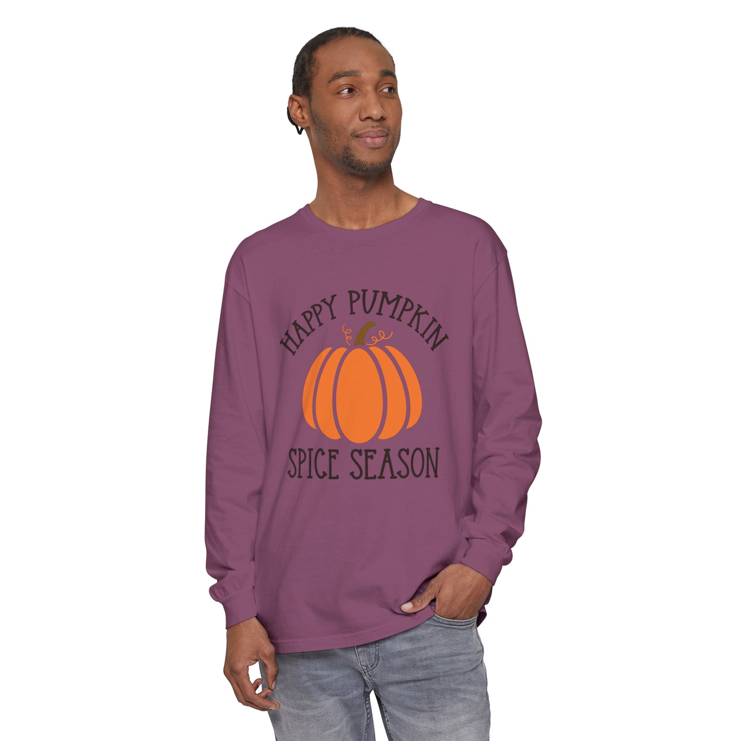 Happy Pumpkin Spice Season Long Sleeve T-Shirt