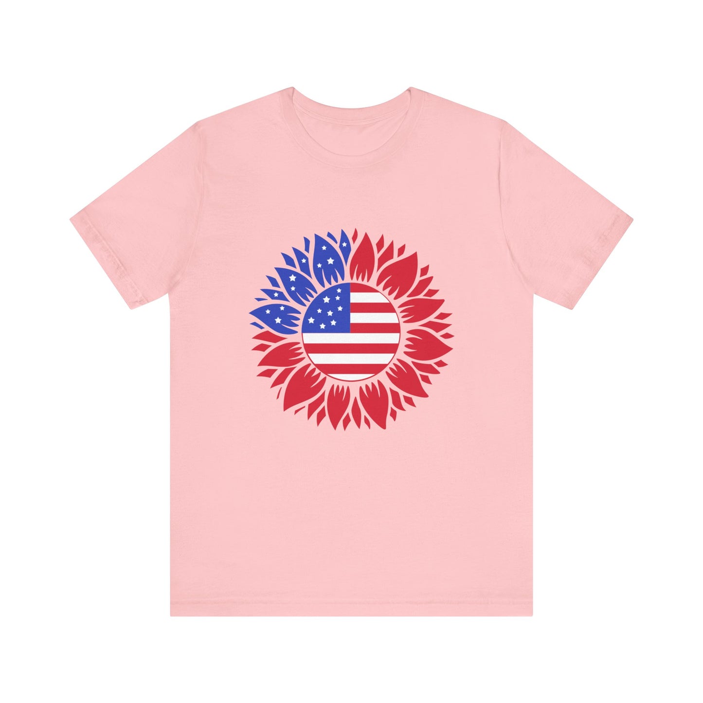 American Sunflower Jersey Short Sleeve Tee