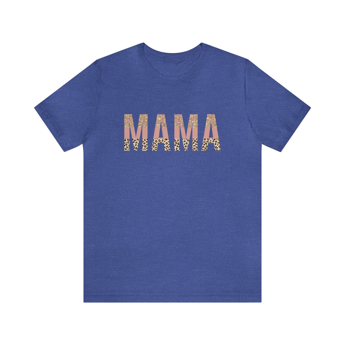 MAMA Leopard print short sleeve tshirt