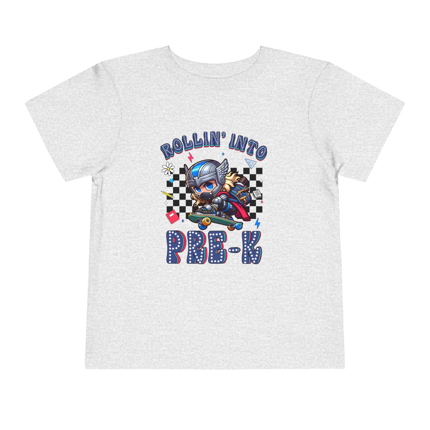 THOR - Rollin' Into Pre-K Toddler Short Sleeve Tee