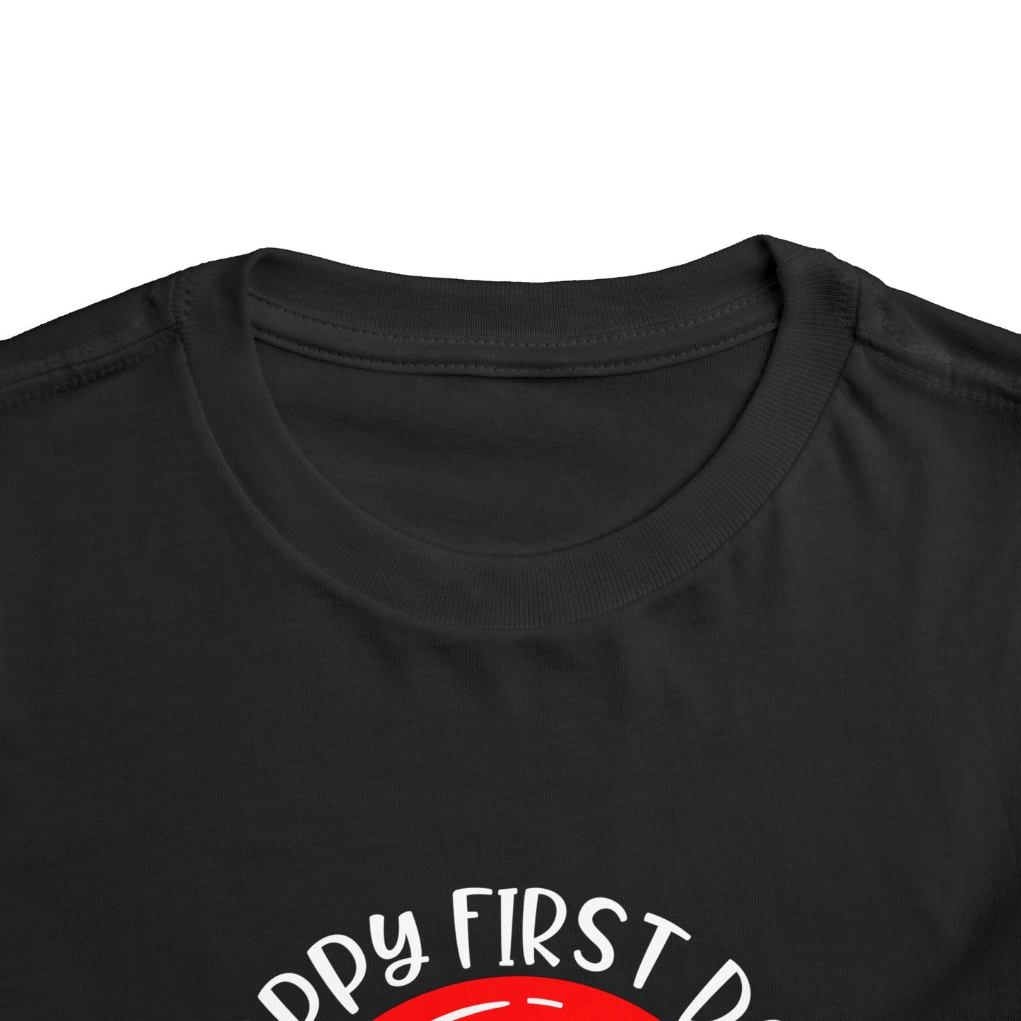Happy First Day of School Toddler Short Sleeve Tee