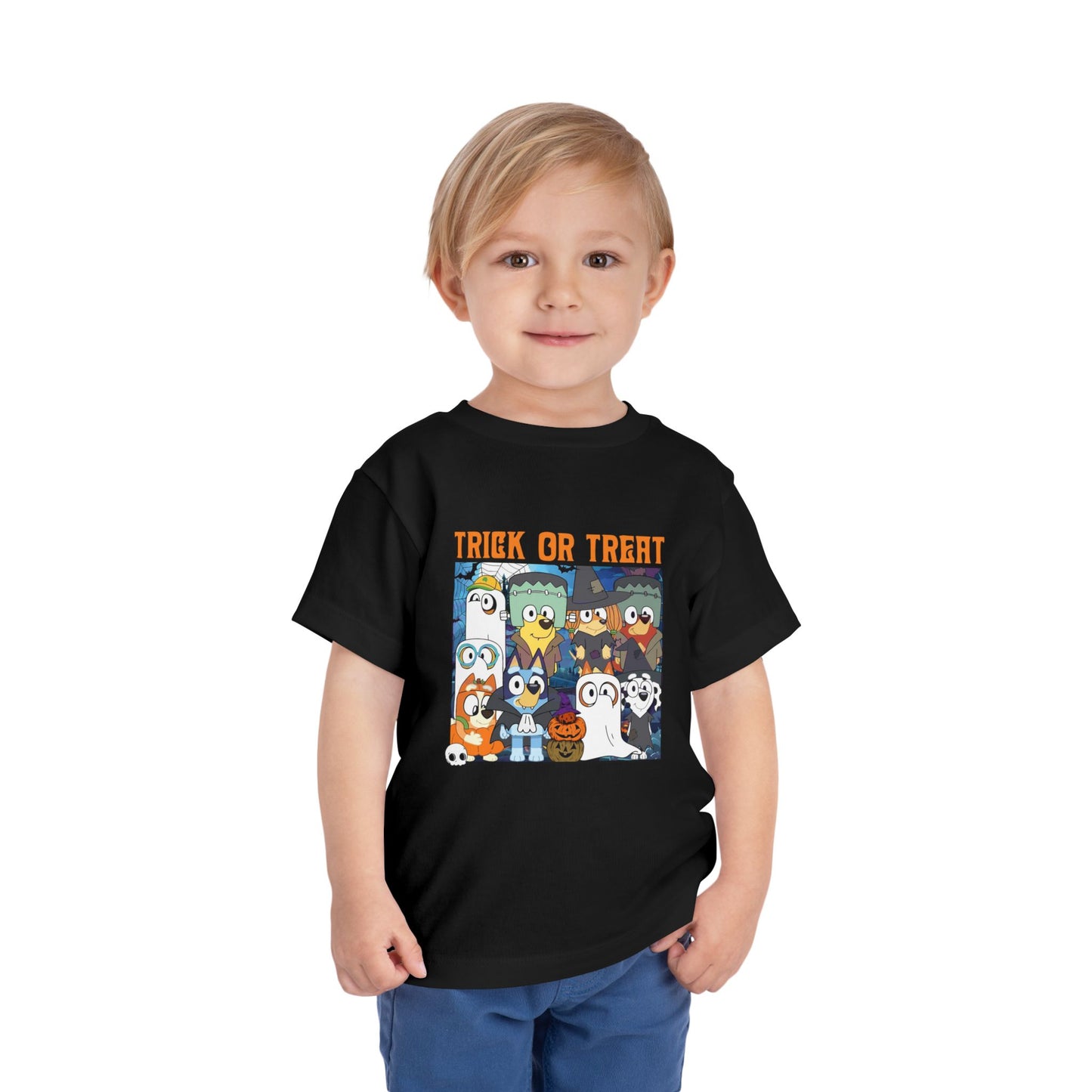 Trick or Treat Toddler Short Sleeve Tee