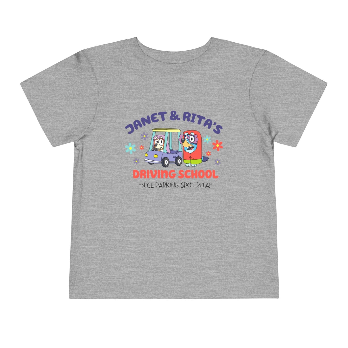 Janet & Rita's Driving School Toddler Short Sleeve Tee
