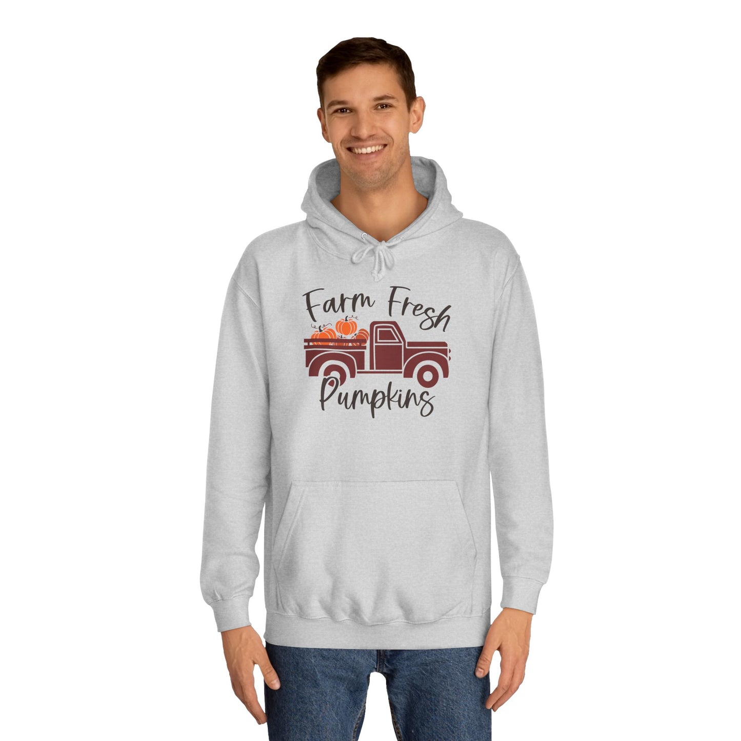 Farm Fresh Pumpkins College Hoodie