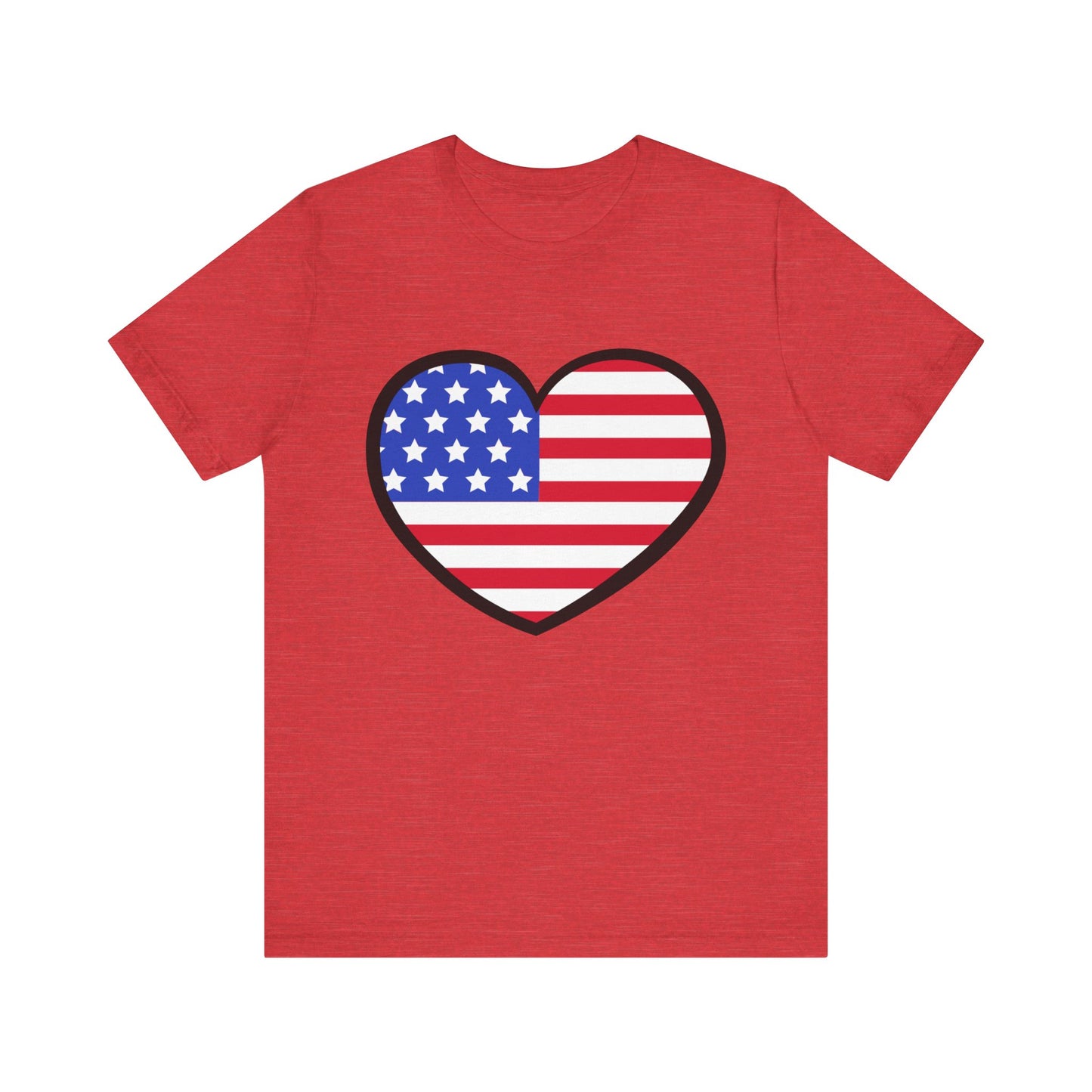 American Heart Jersey Short Sleeve Tee