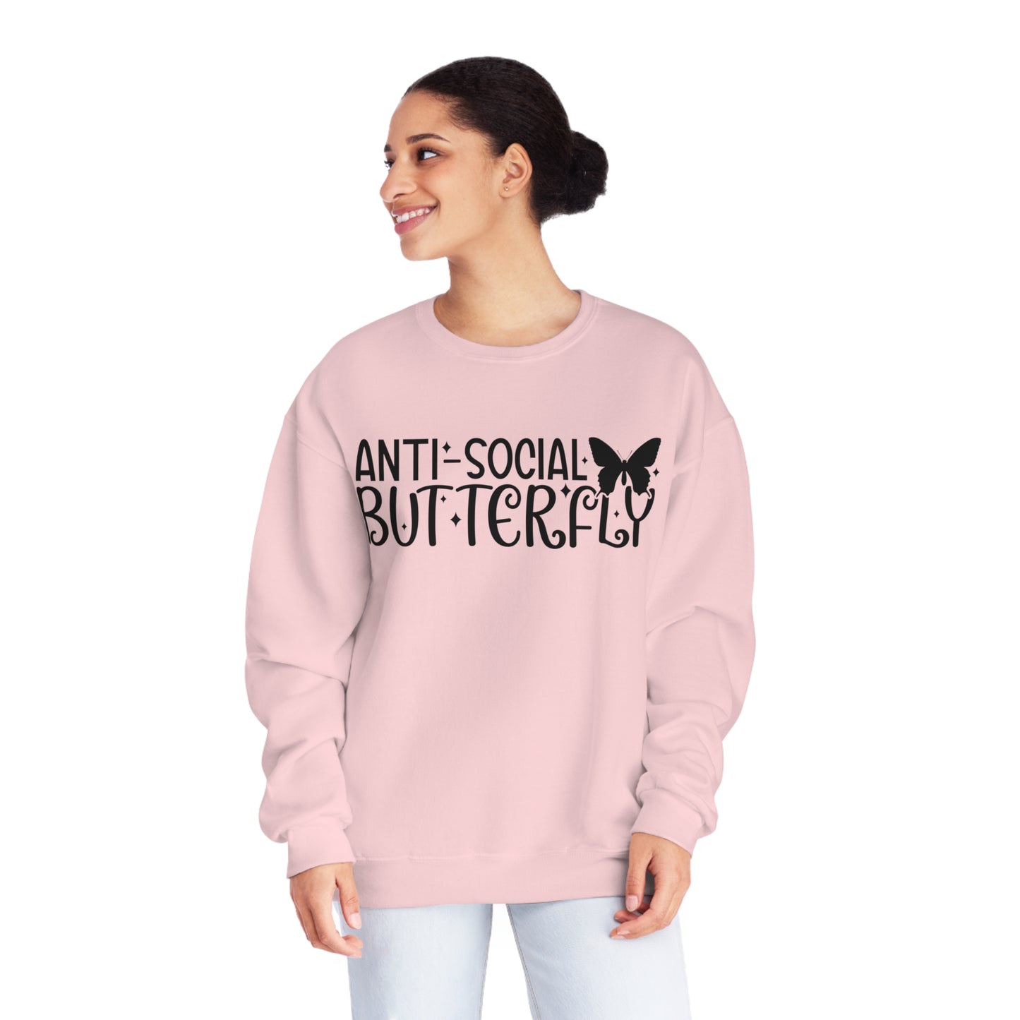 Anti-Social Butterfly Crewneck Sweatshirt