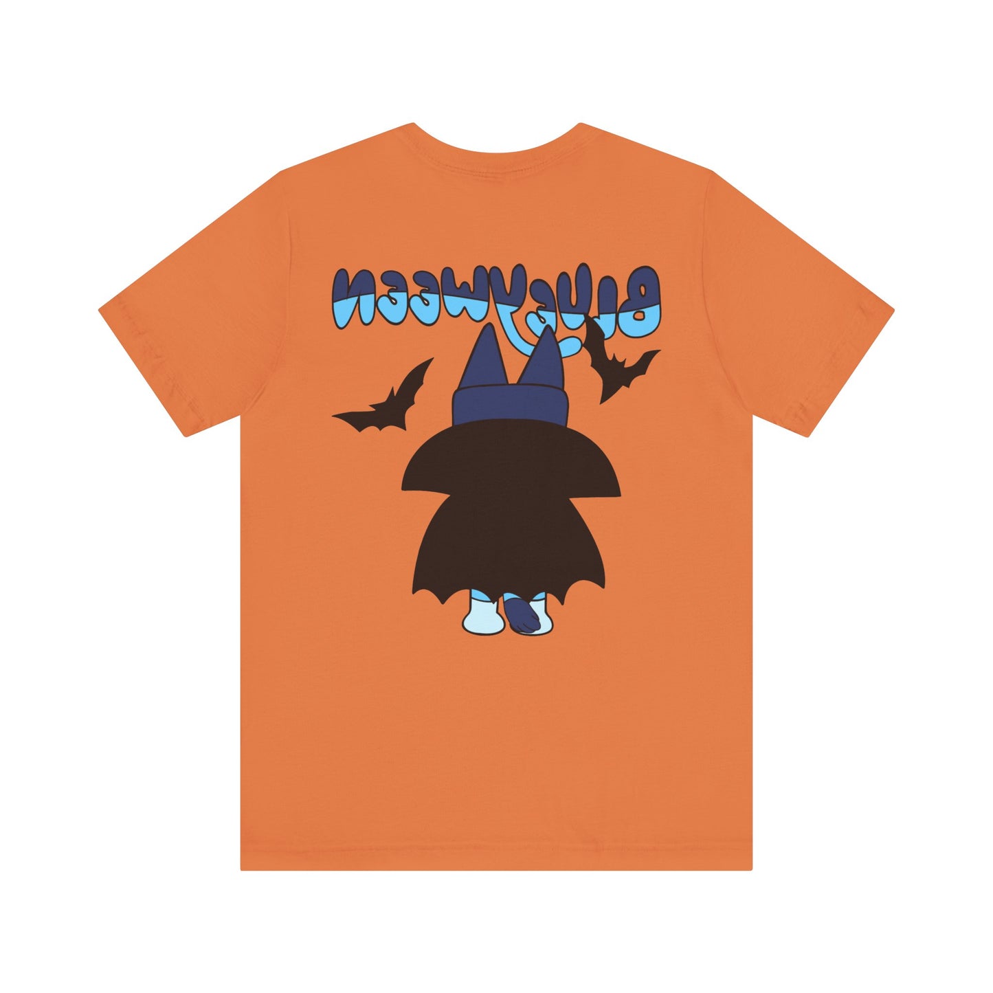 Blueyween "Blue Vampire" (front and back) Jersey Short Sleeve Tee