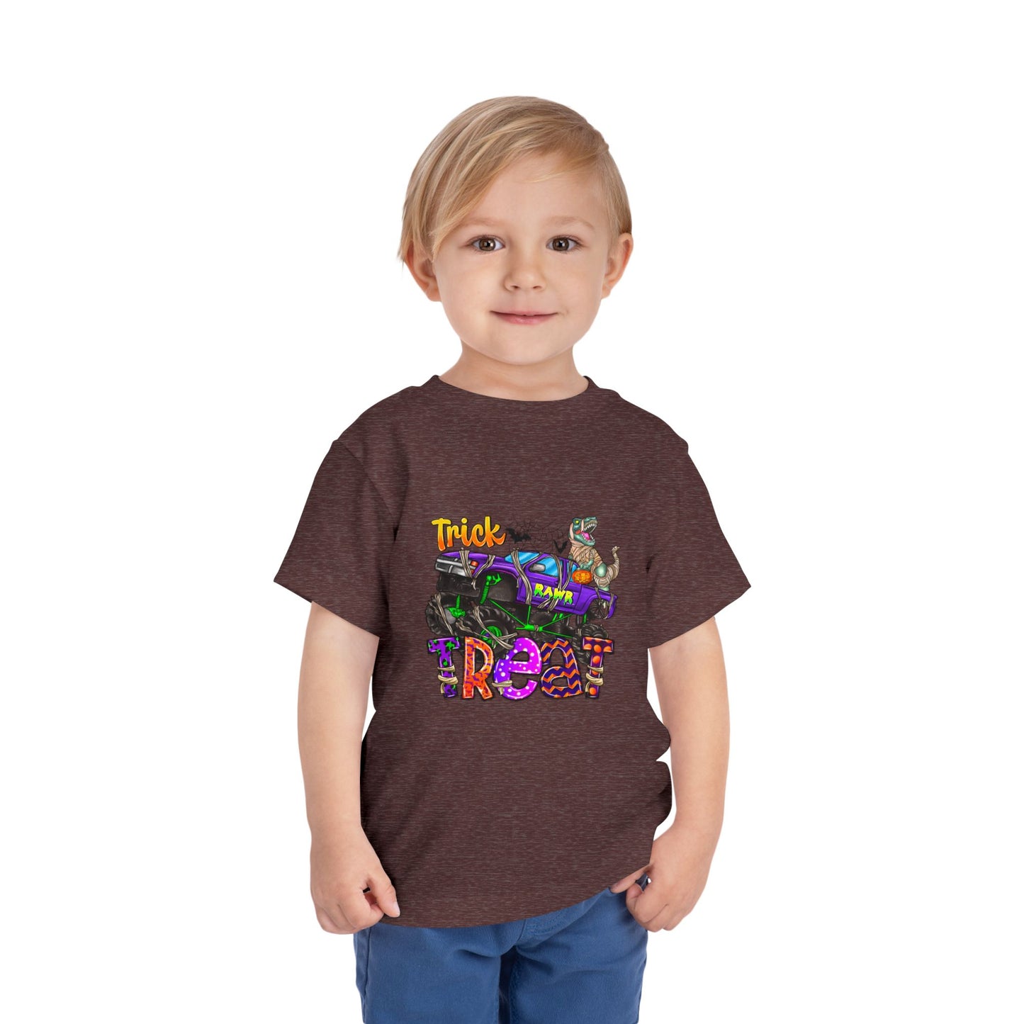 Trick rawr Treat Toddler Short Sleeve Tee