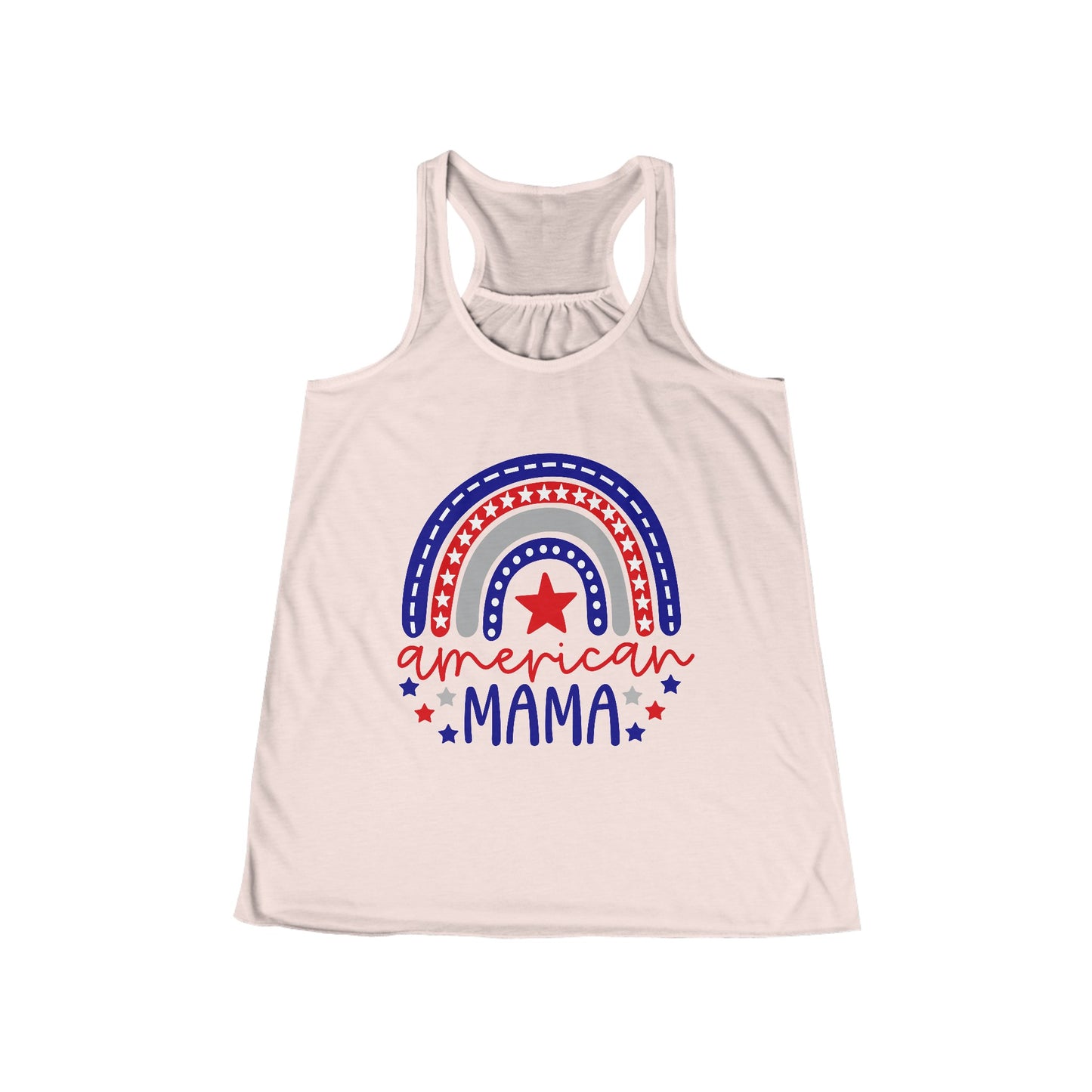 American Mama Women's Flowy Racerback Tank