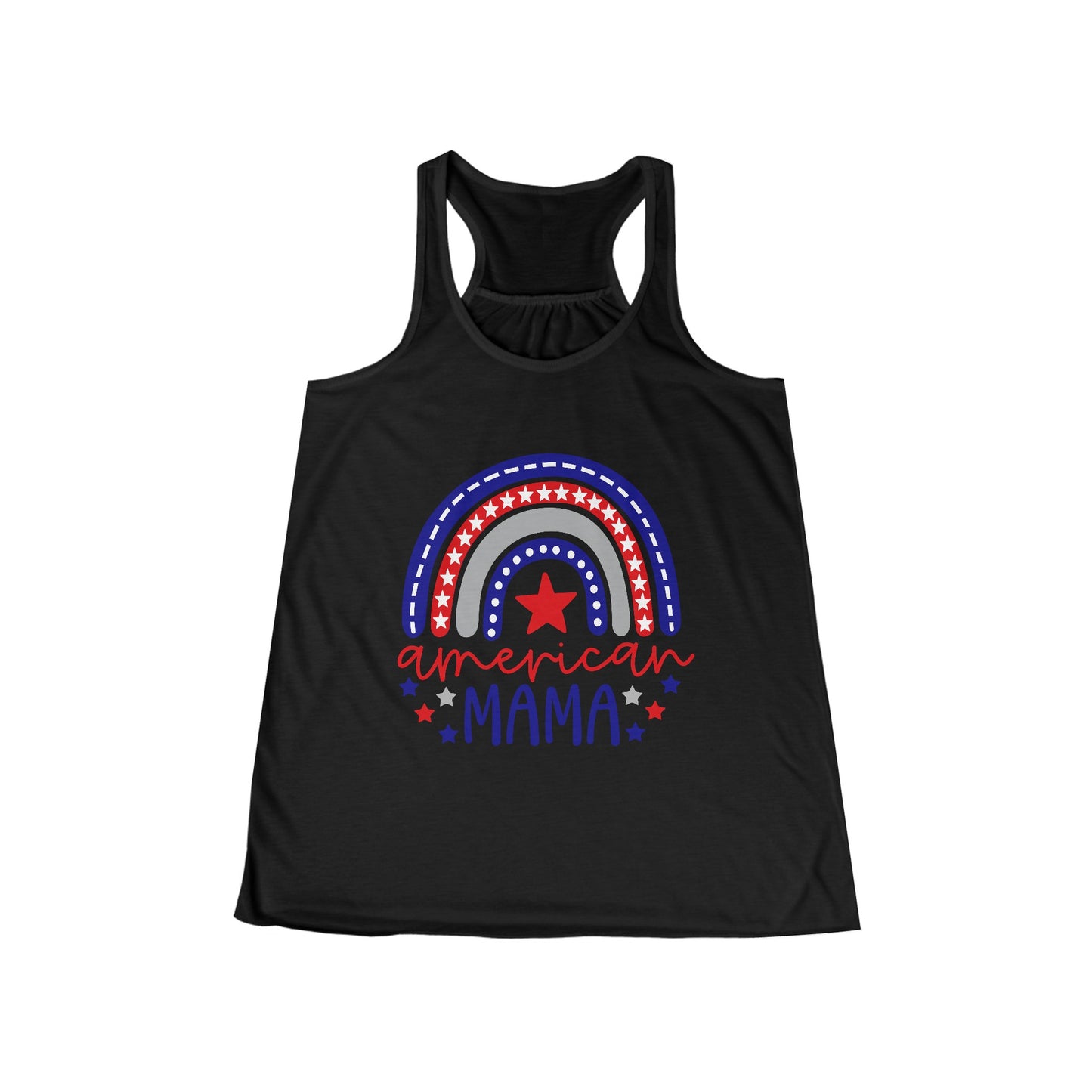American Mama Women's Flowy Racerback Tank
