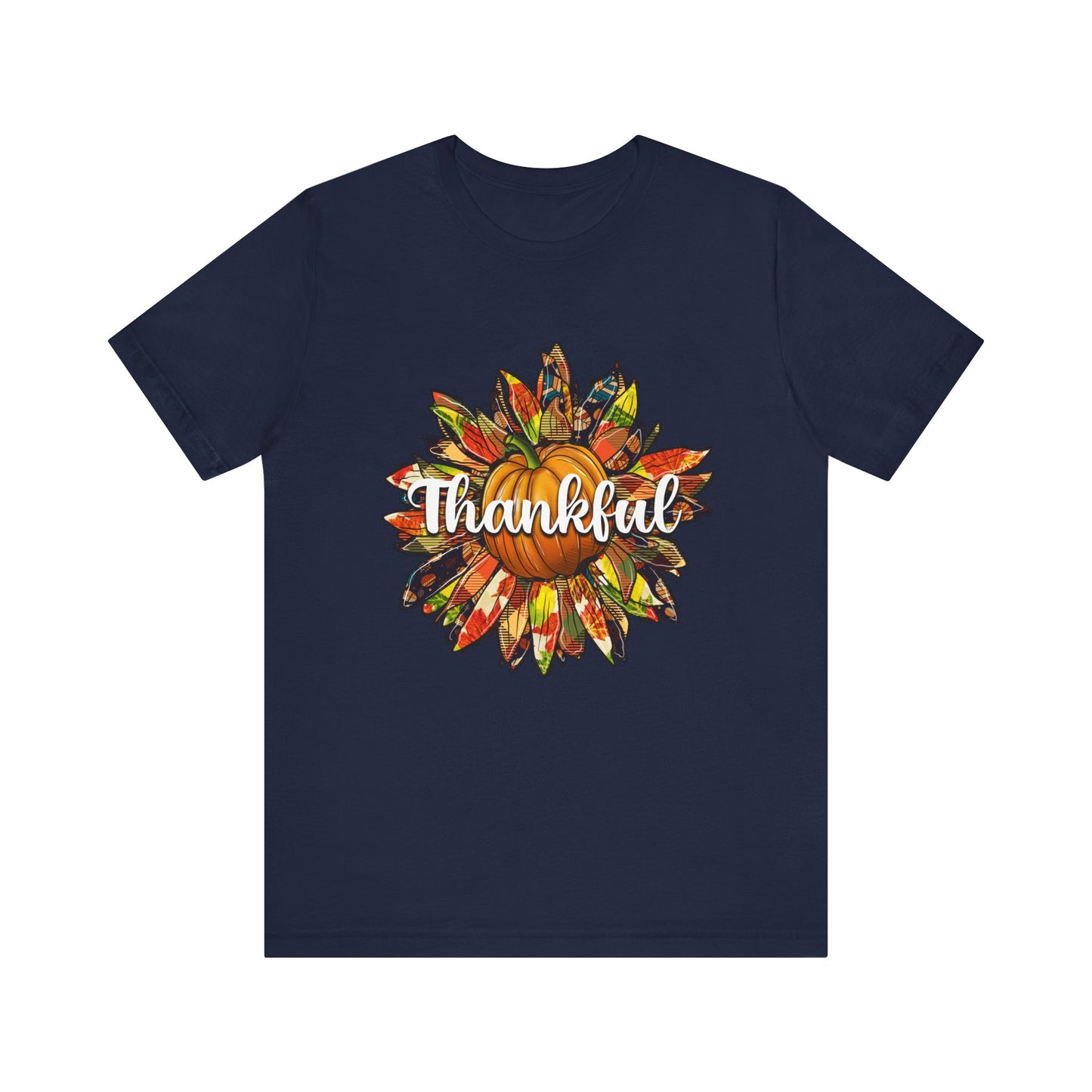 Thankful Sunflower Jersey Short Sleeve Tee