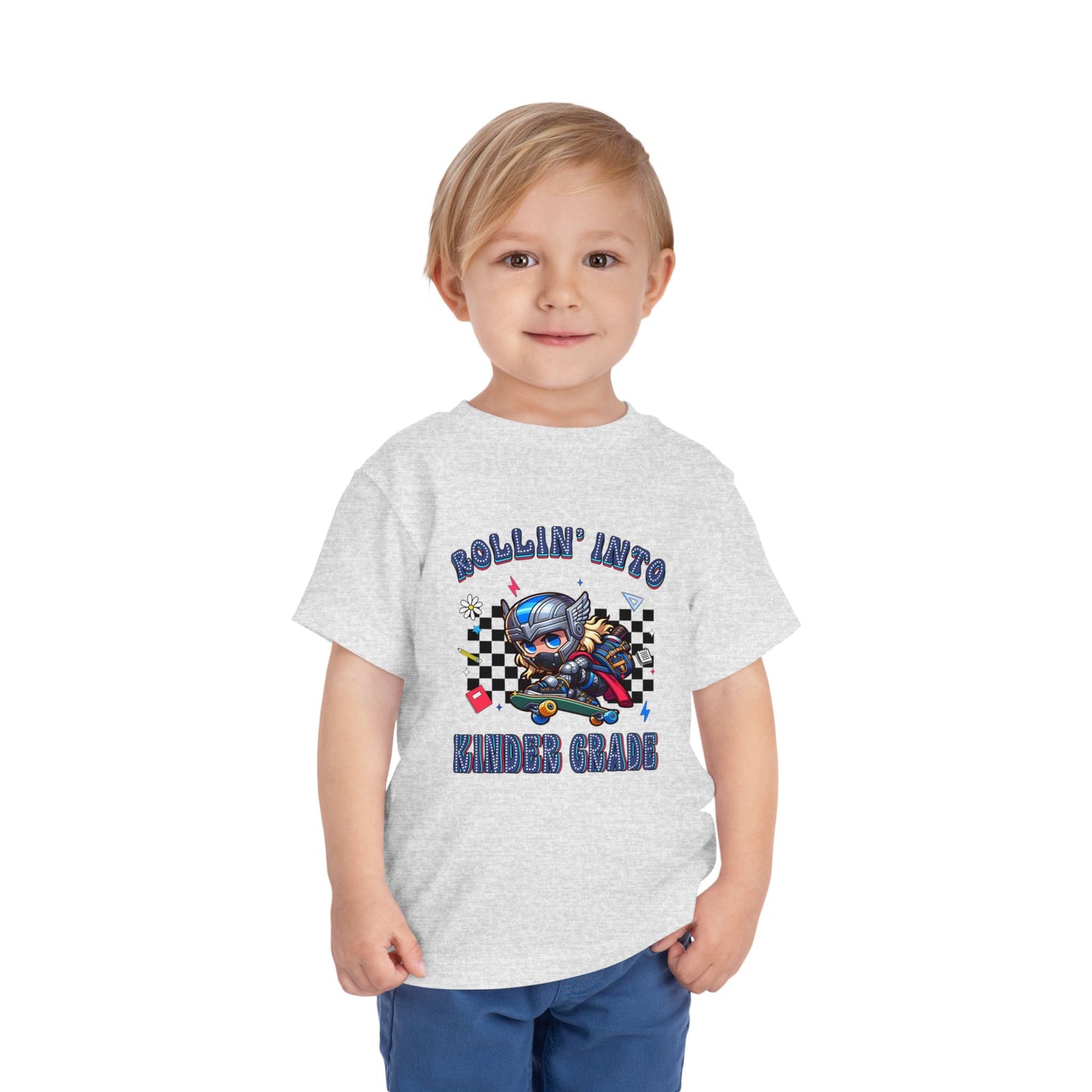 THOR - Rollin' Into Kinder Grade Toddler Short Sleeve Tee