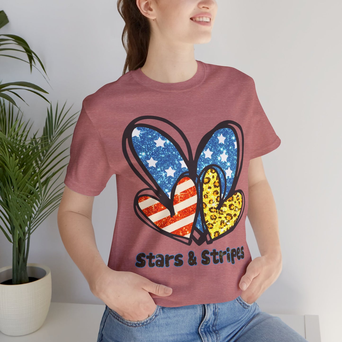 Stars and Stripes Short Sleeve Tee