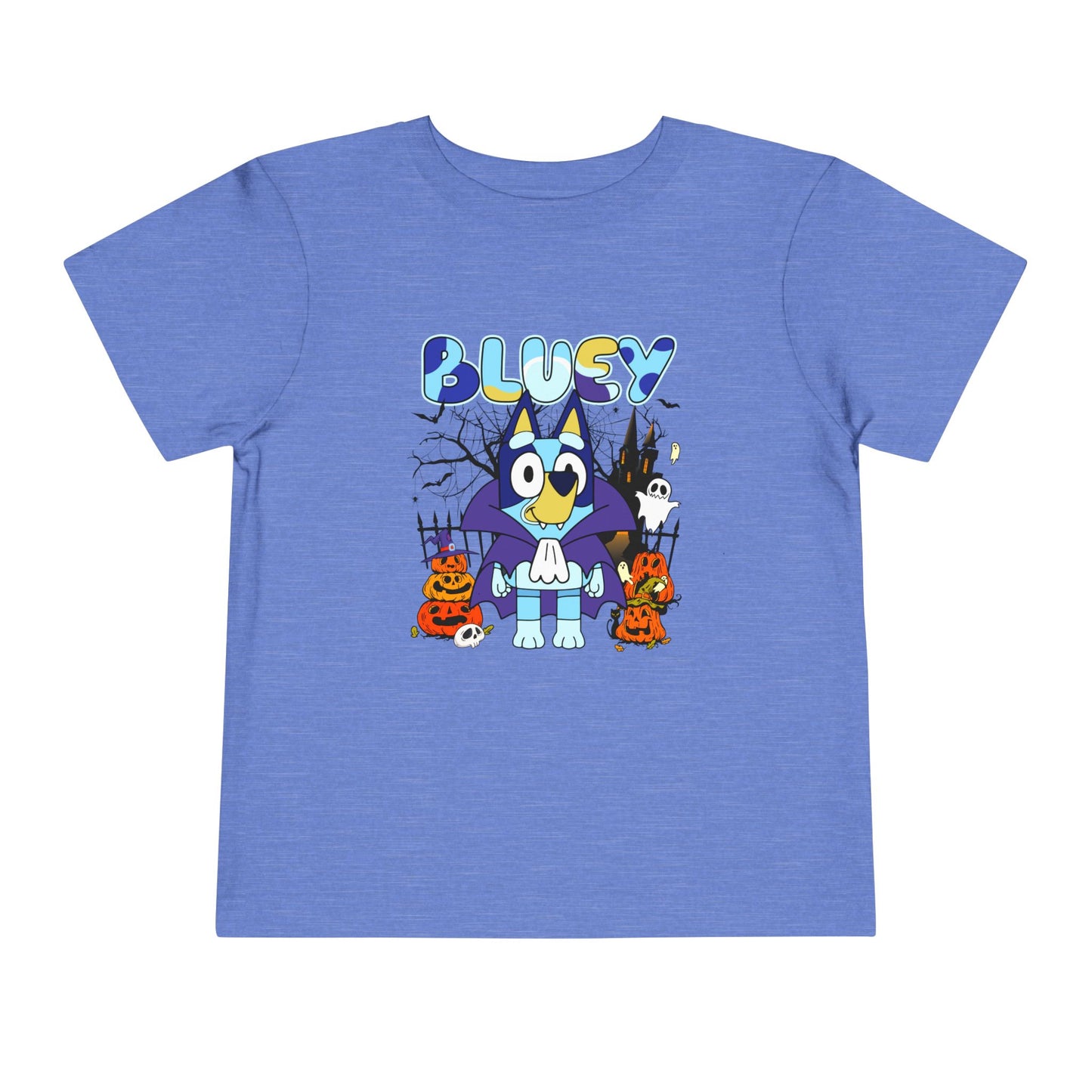 Bluey vampire Toddler Short Sleeve Tee