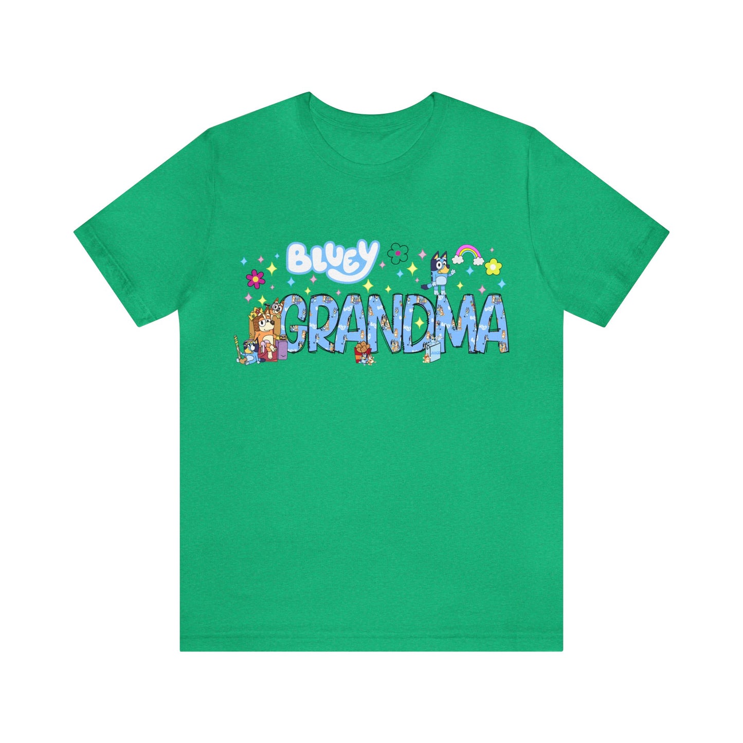 Bluey - Grandma Daily Affirmations Short Sleeve Tshirt
