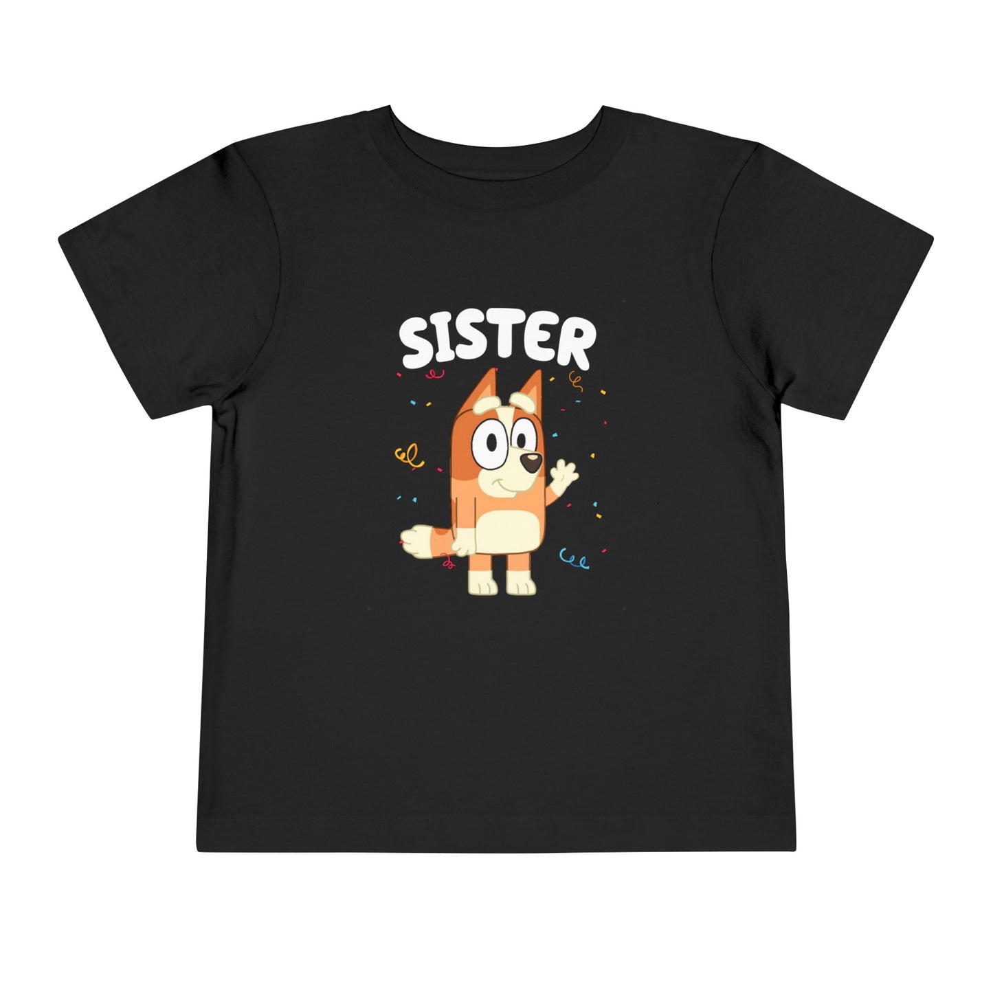 Sister Birthday Toddler Short Sleeve Tee