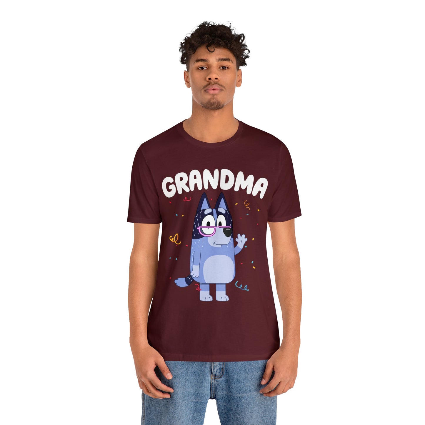 Grandma Bluey Birthday short sleeve Tshirt