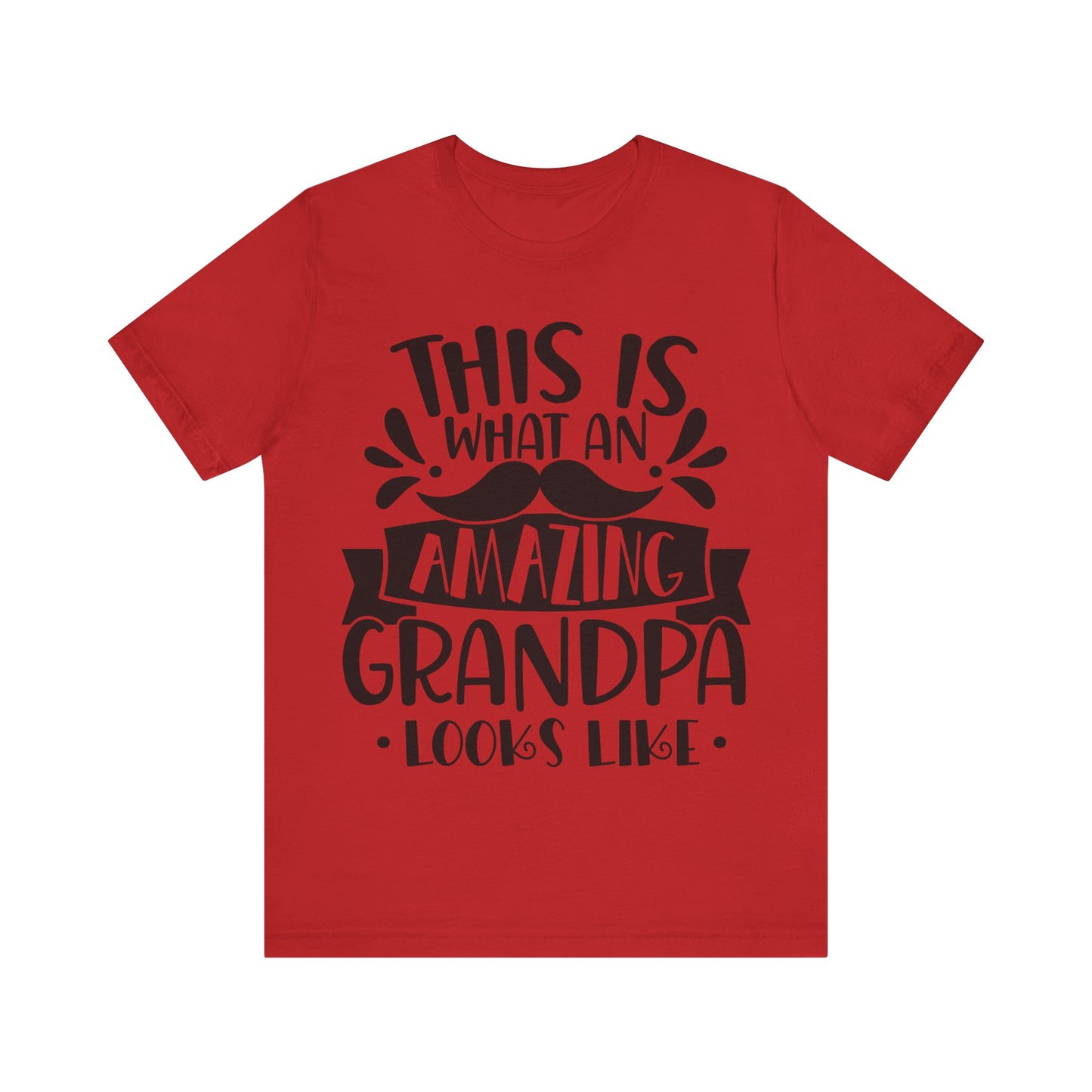 This is What an Amazing Grandpa Looks Like Jersey Short Sleeve Tee