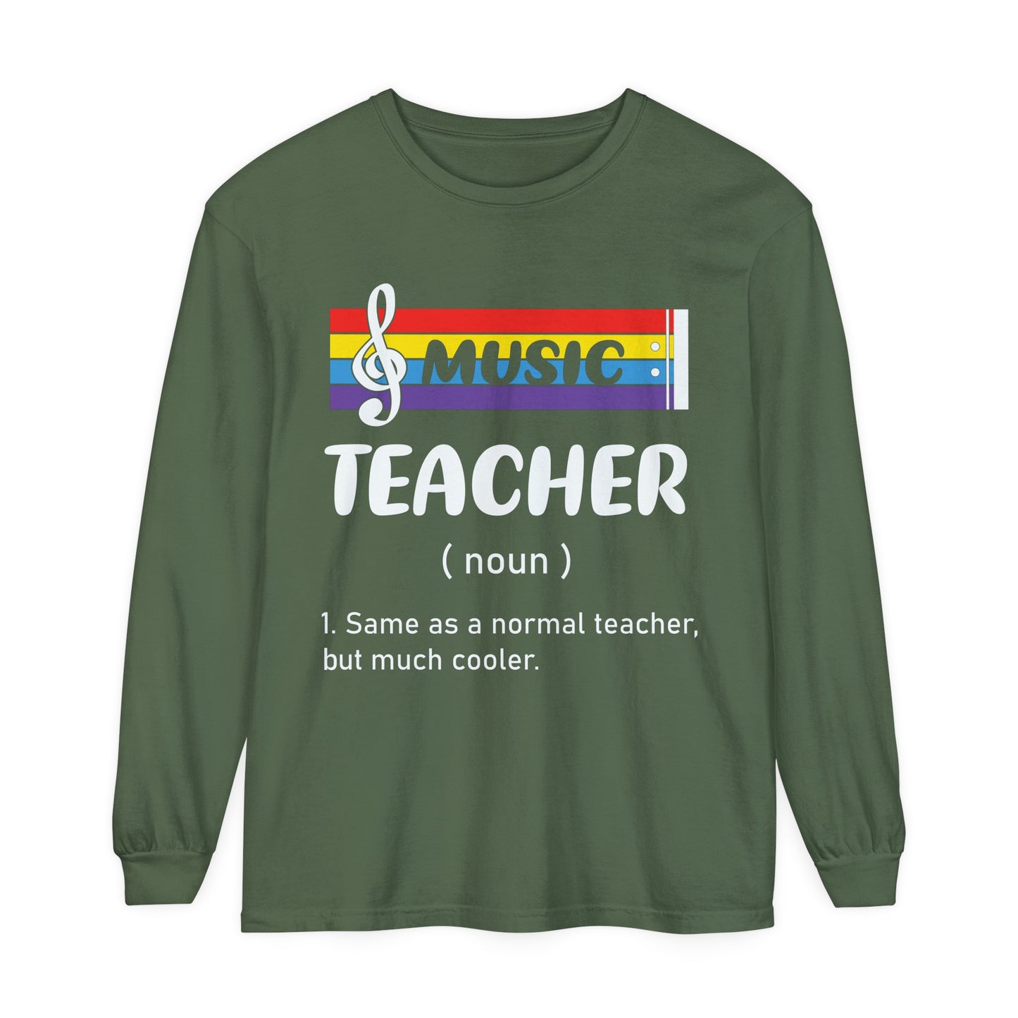 Music Teacher Long Sleeve T-Shirt