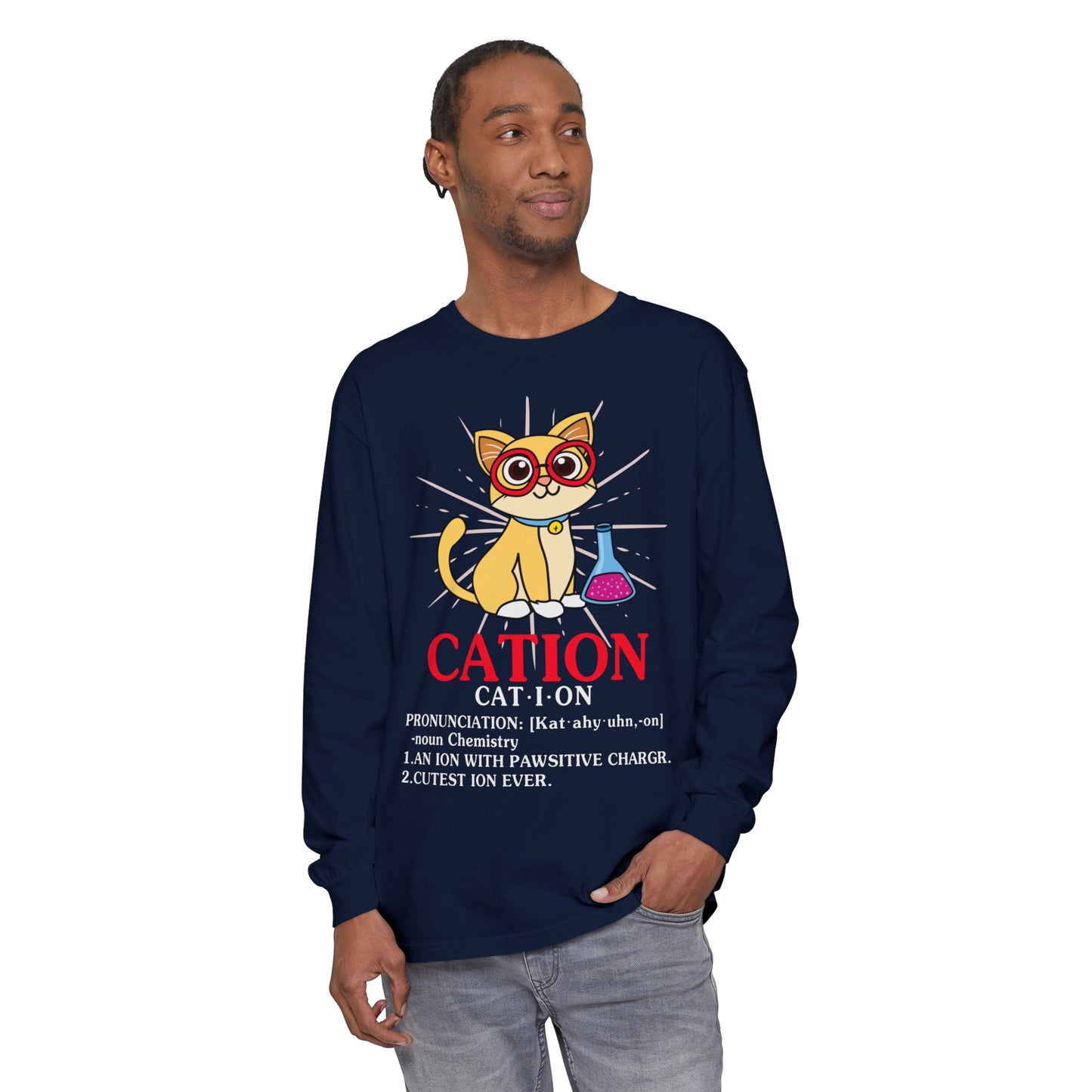 Cat-Ion Long Sleeve T-Shirt