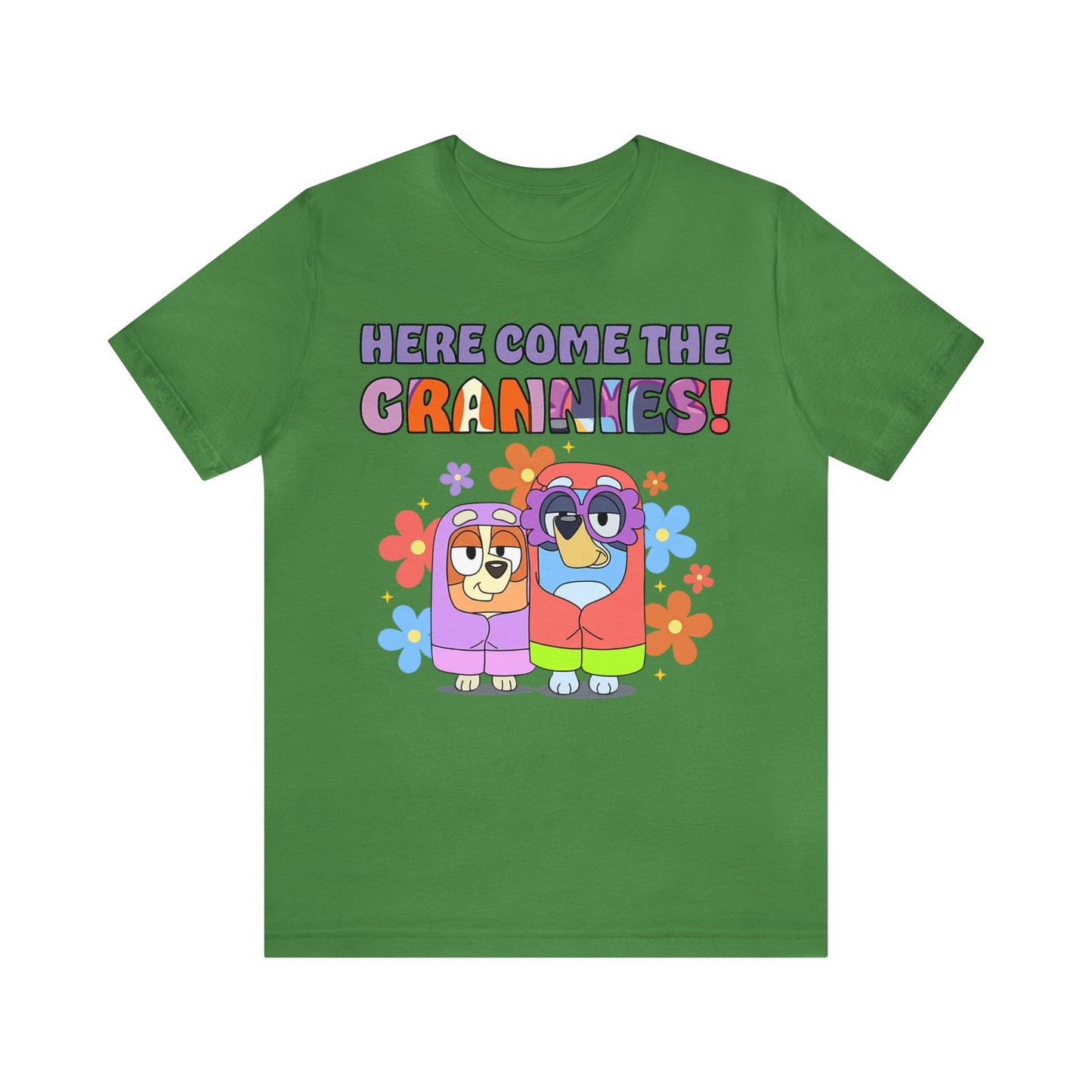 Here Comes the Grannies Short Sleeve Tshirt