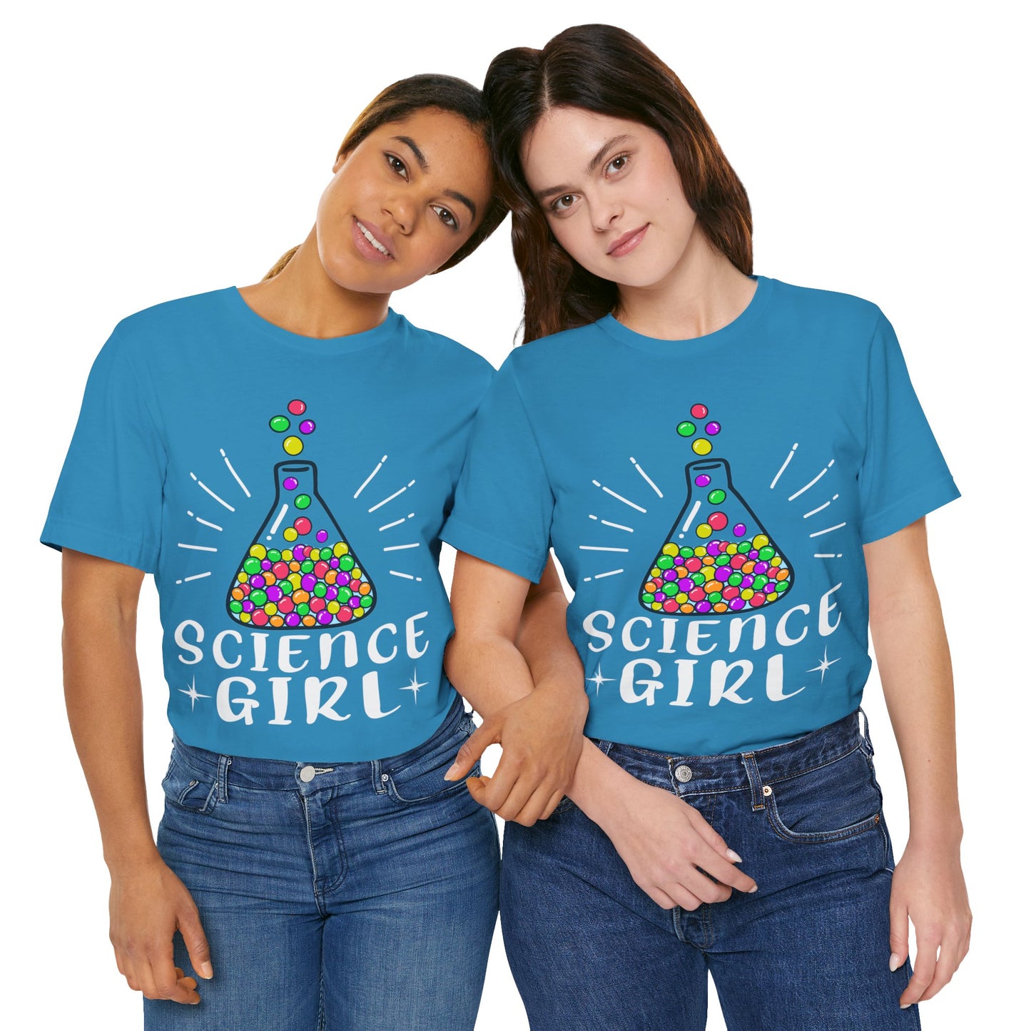 Science Girl Jersey Short Sleeve Tee
