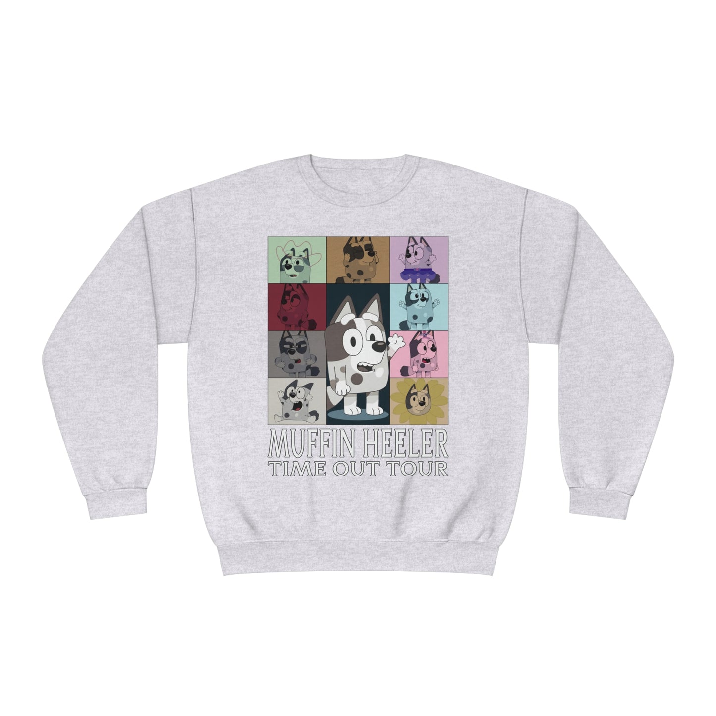 Muffin Heeler Time Out Tour sweatshirt