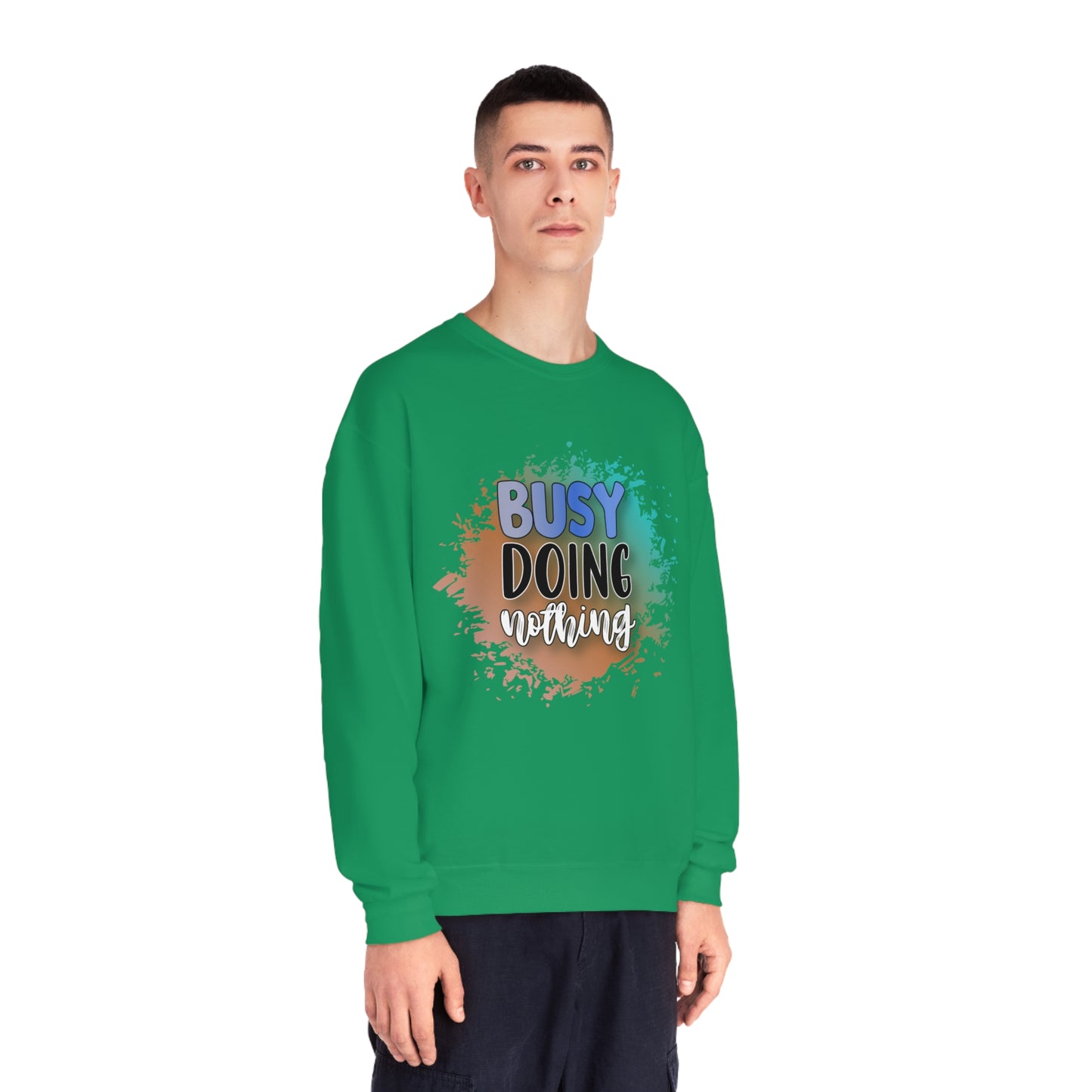 Busy Doing Nothing Crewneck Sweatshirt