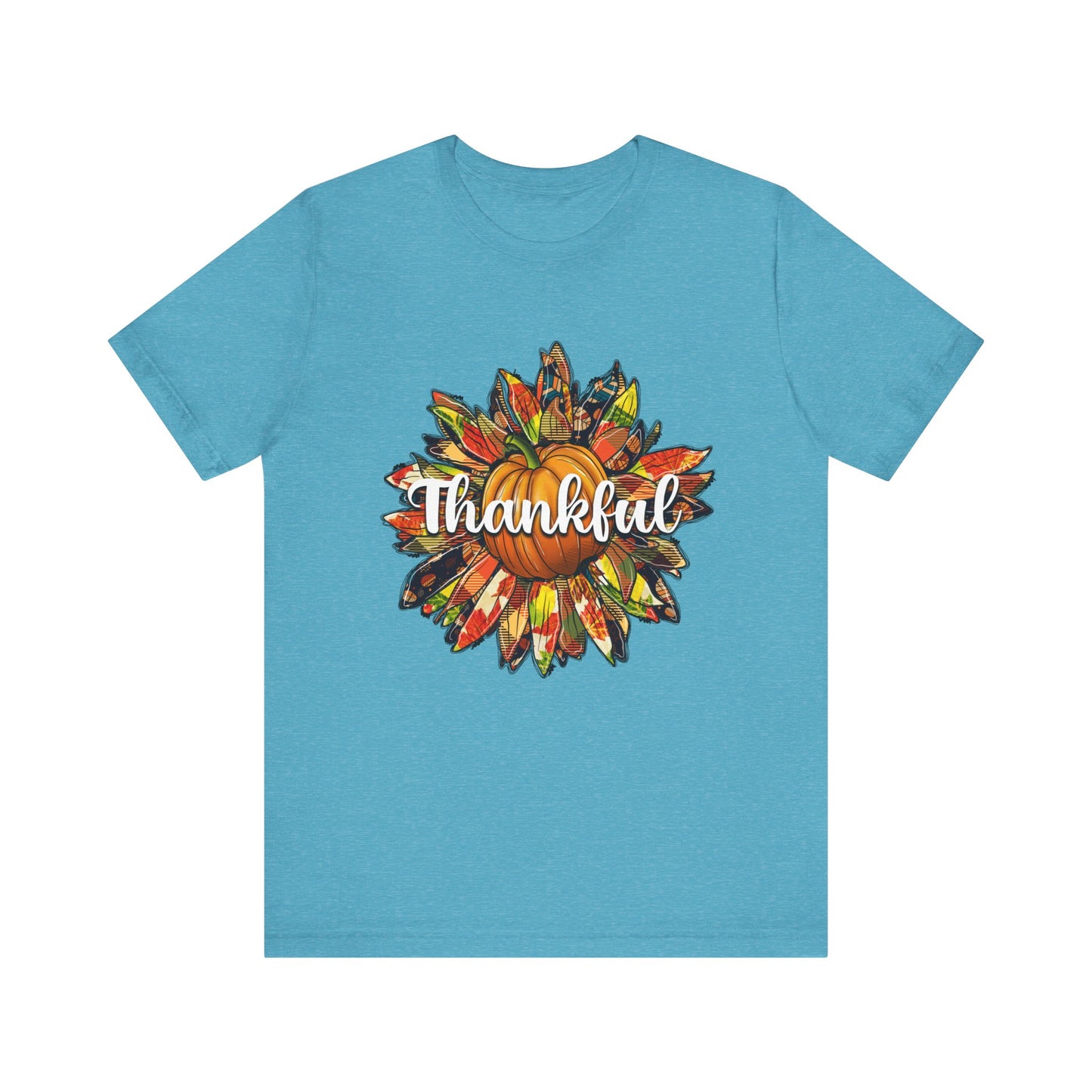 Thankful Sunflower Jersey Short Sleeve Tee