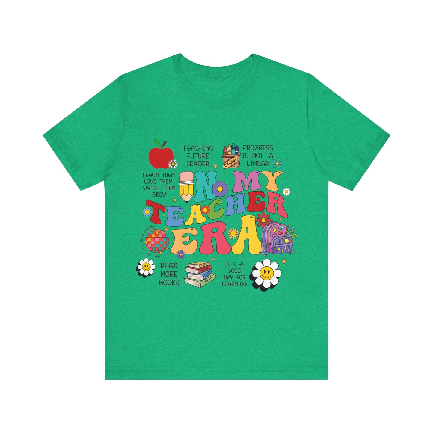 In My Teacher Era Jersey Short Sleeve Tee