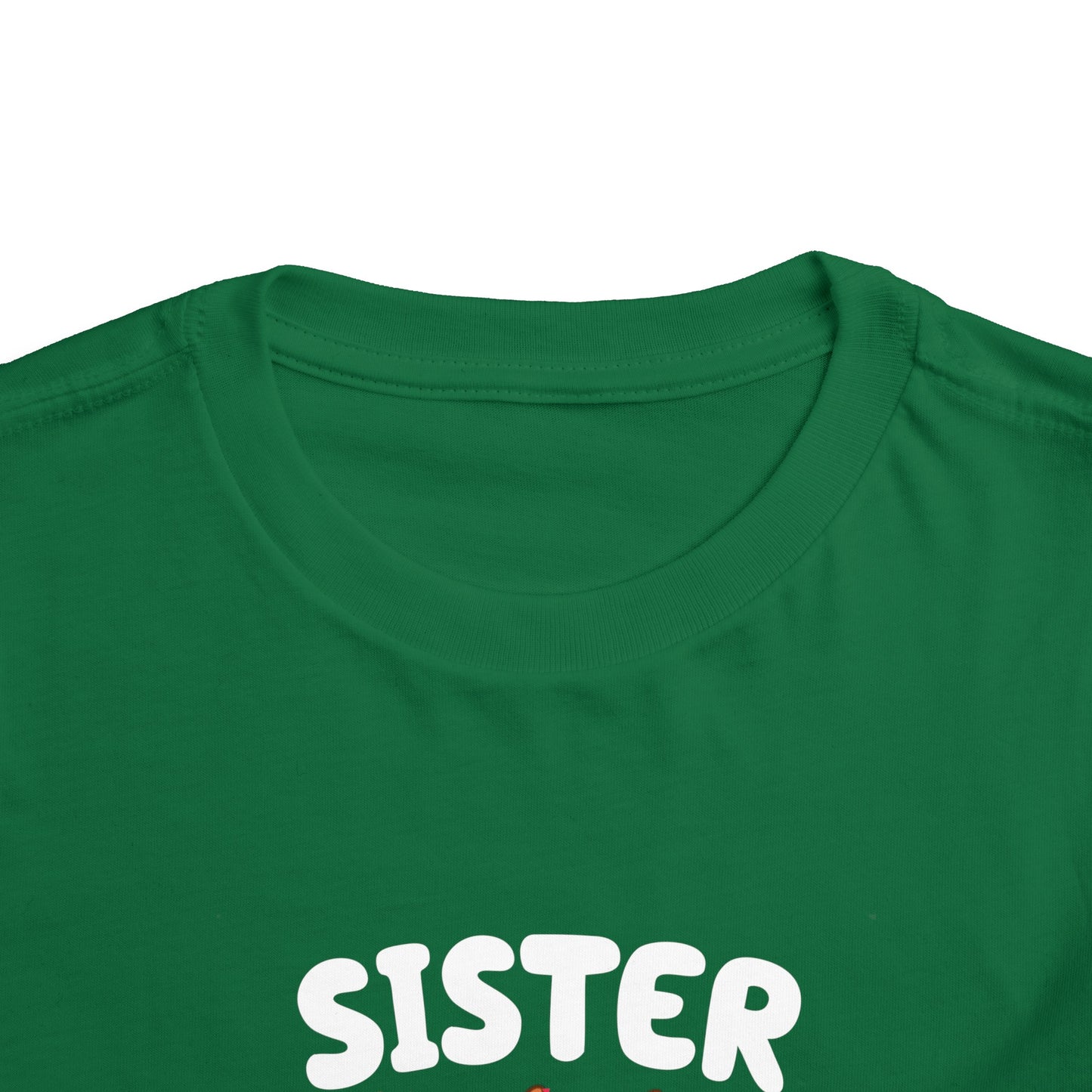 Sister Birthday Toddler Short Sleeve Tee