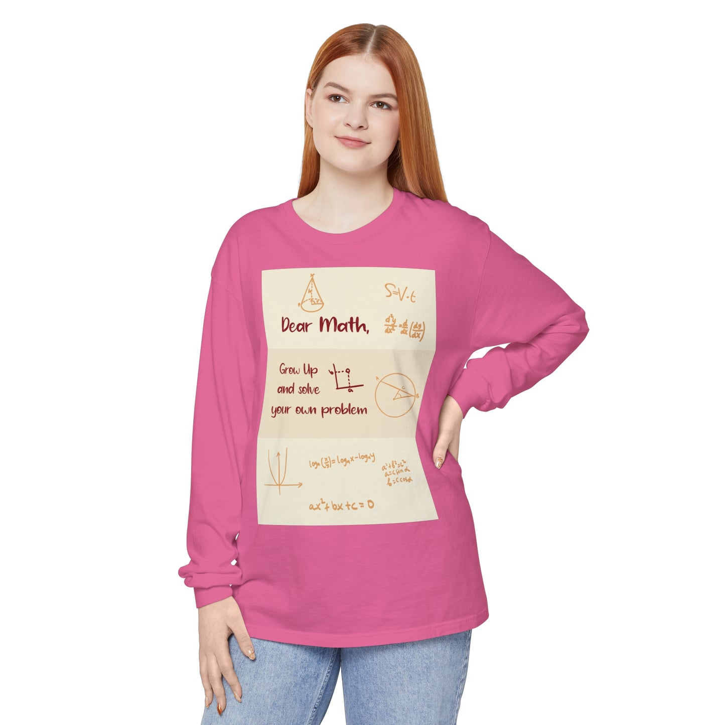 Dear Math Long Sleeve T-Shirt