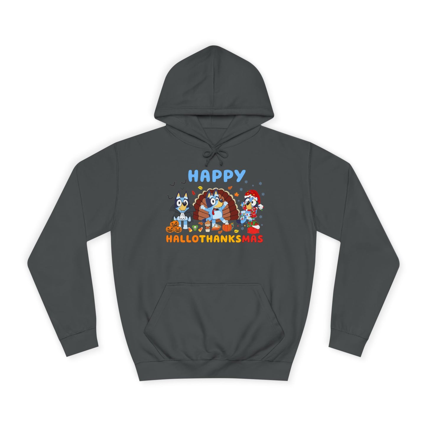Happy Hallothanksmas College Hoodie