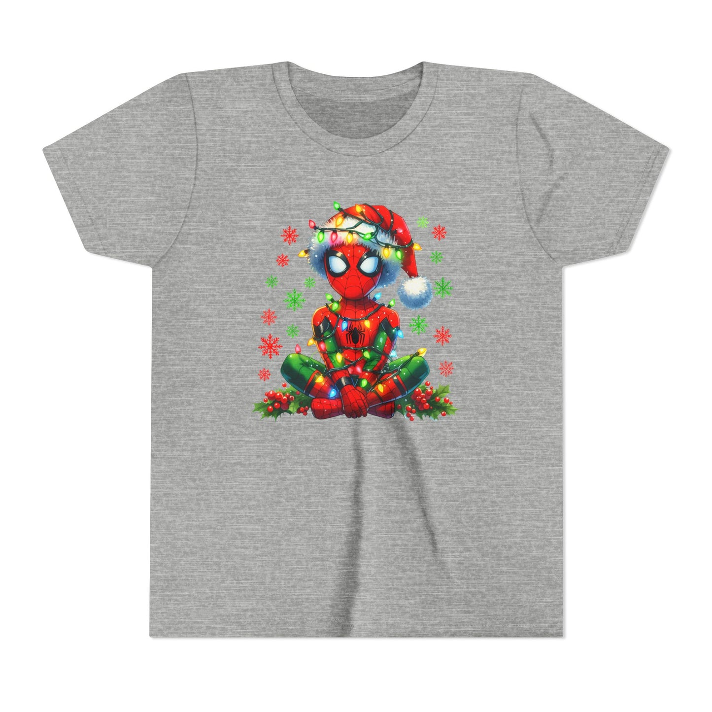 Spidey Christmas Youth Short Sleeve Tee