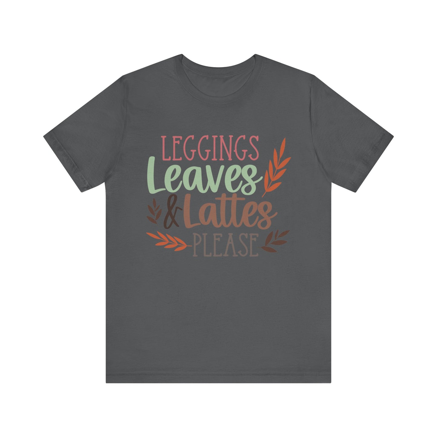 Leggings, Leaves & Lattes Please Jersey Short Sleeve Tee