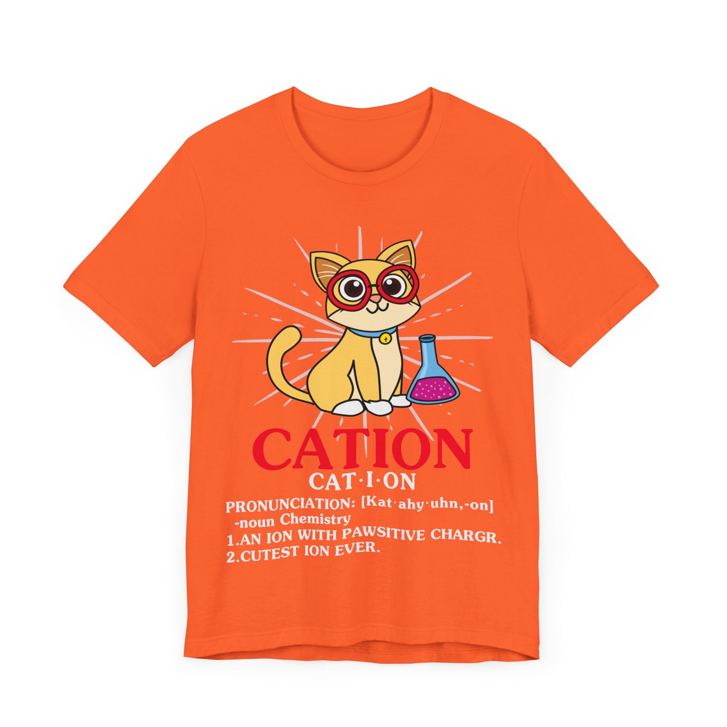 Cat-I-On (Cation) Definition Jersey Short Sleeve Tee