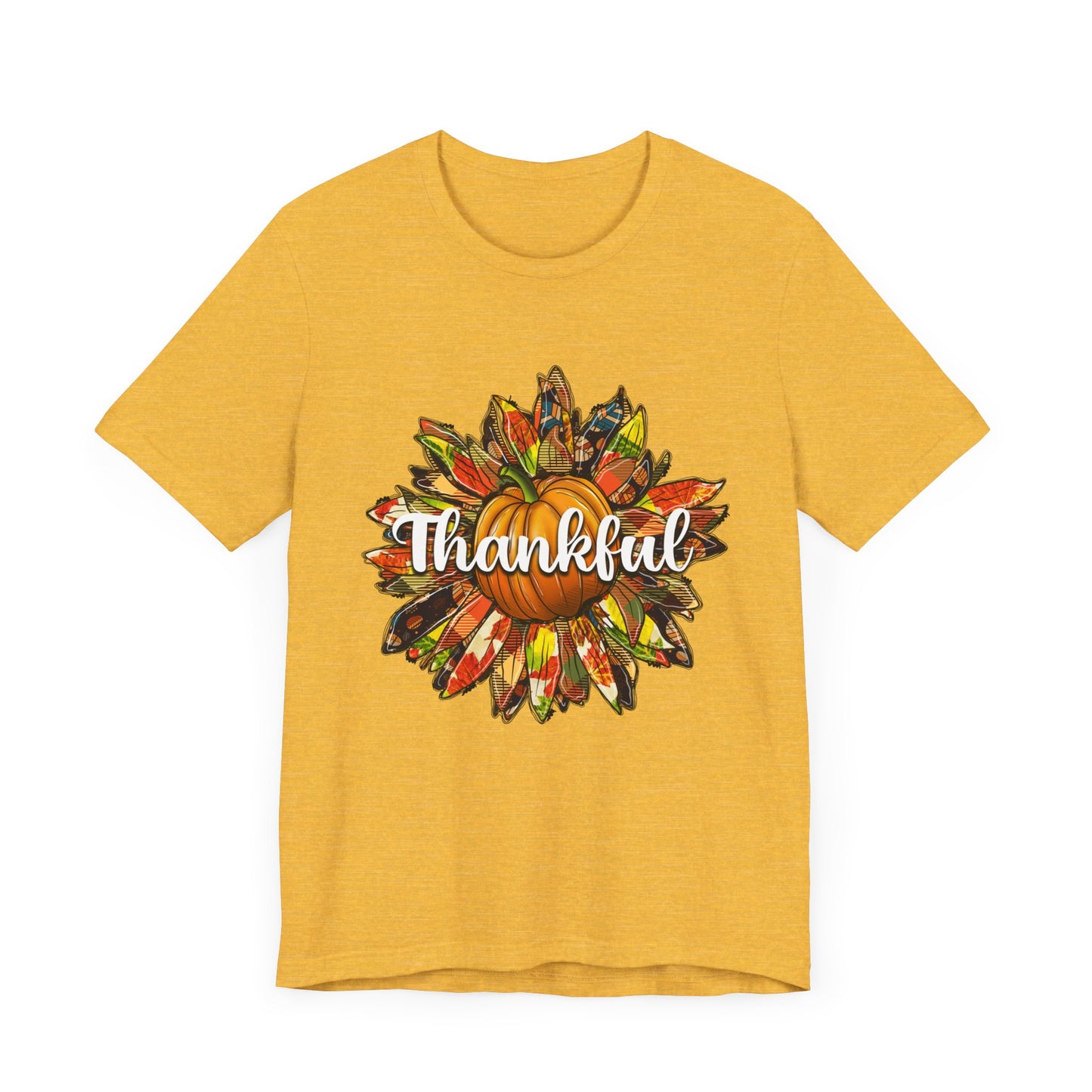 Thankful Sunflower Jersey Short Sleeve Tee