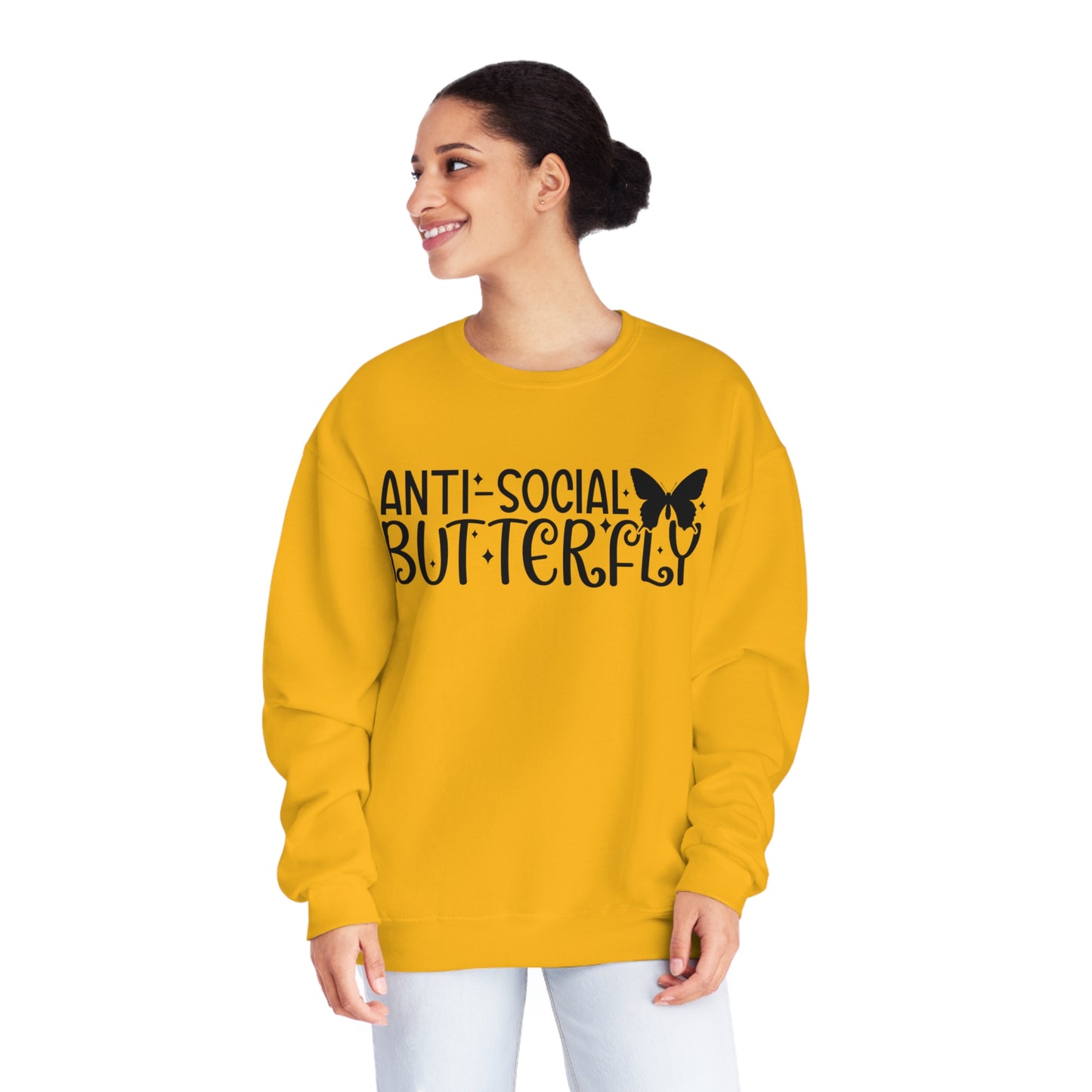 Anti-Social Butterfly Crewneck Sweatshirt