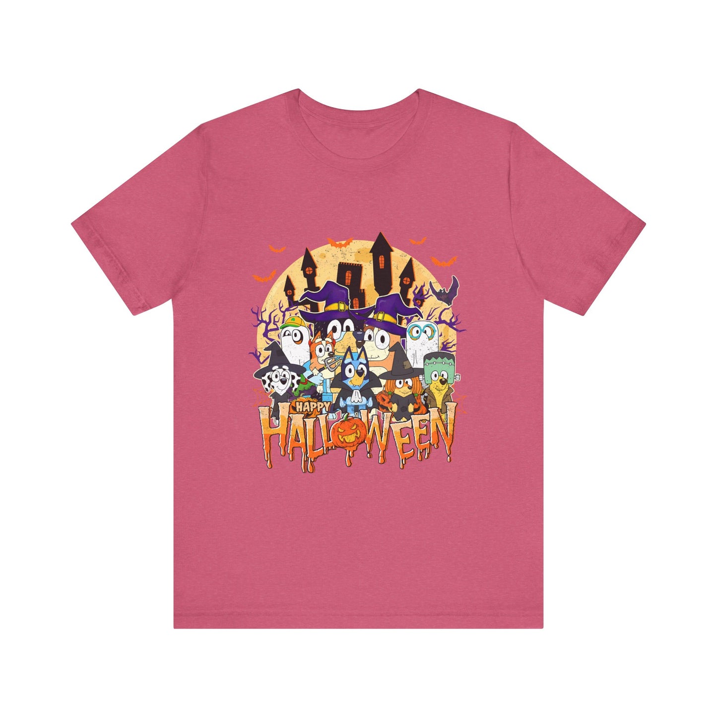 Happy Halloween Jersey Short Sleeve Tee