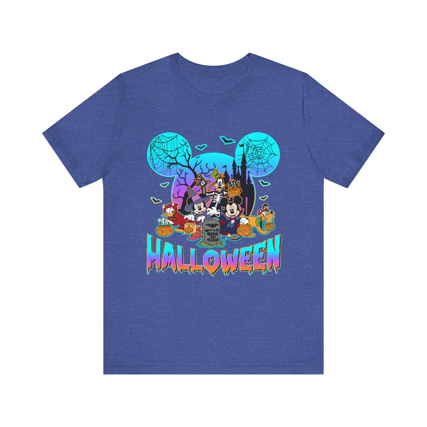 Halloween Mickey and Friends Jersey Short Sleeve Tee