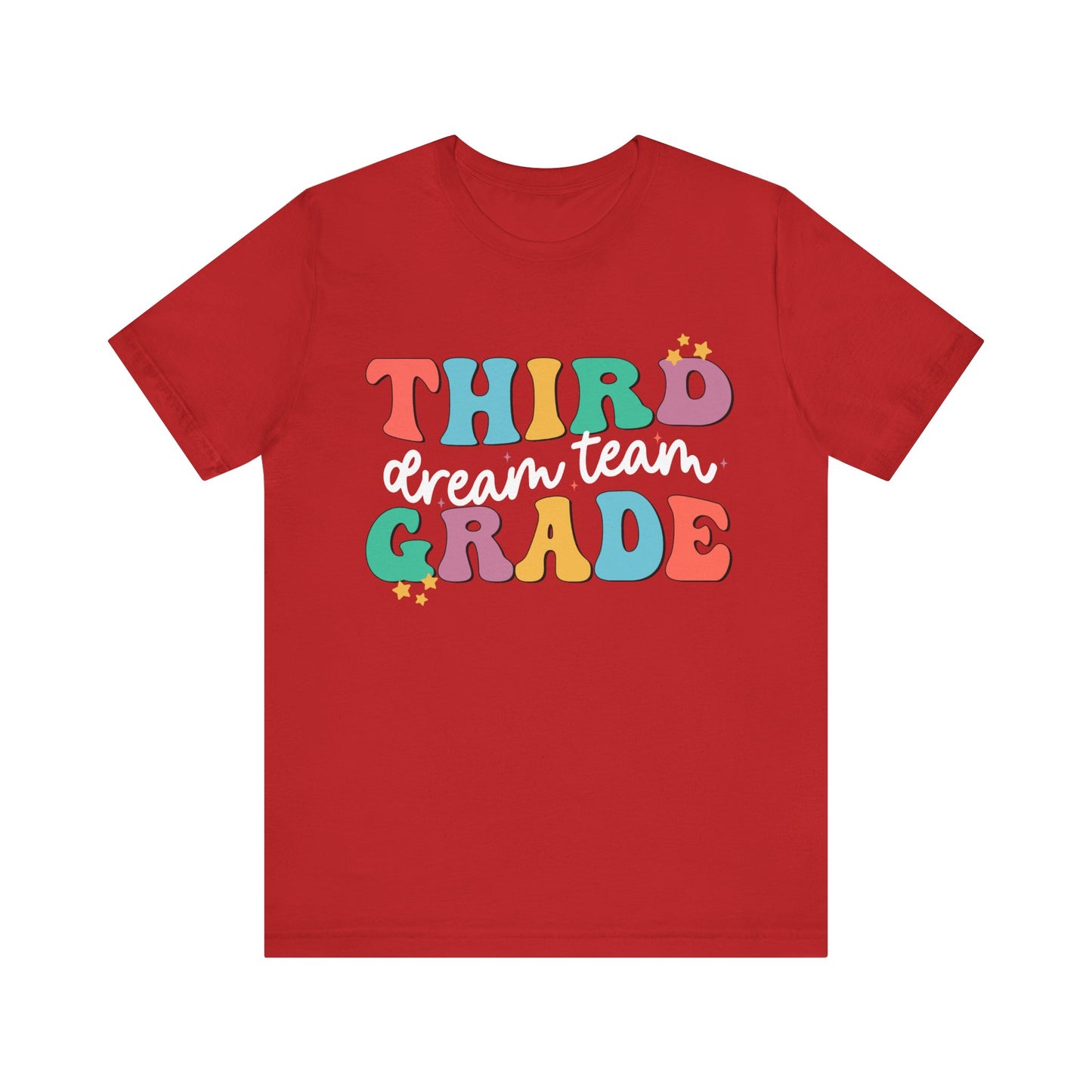 Third Grade Dream Team Jersey Short Sleeve Tee