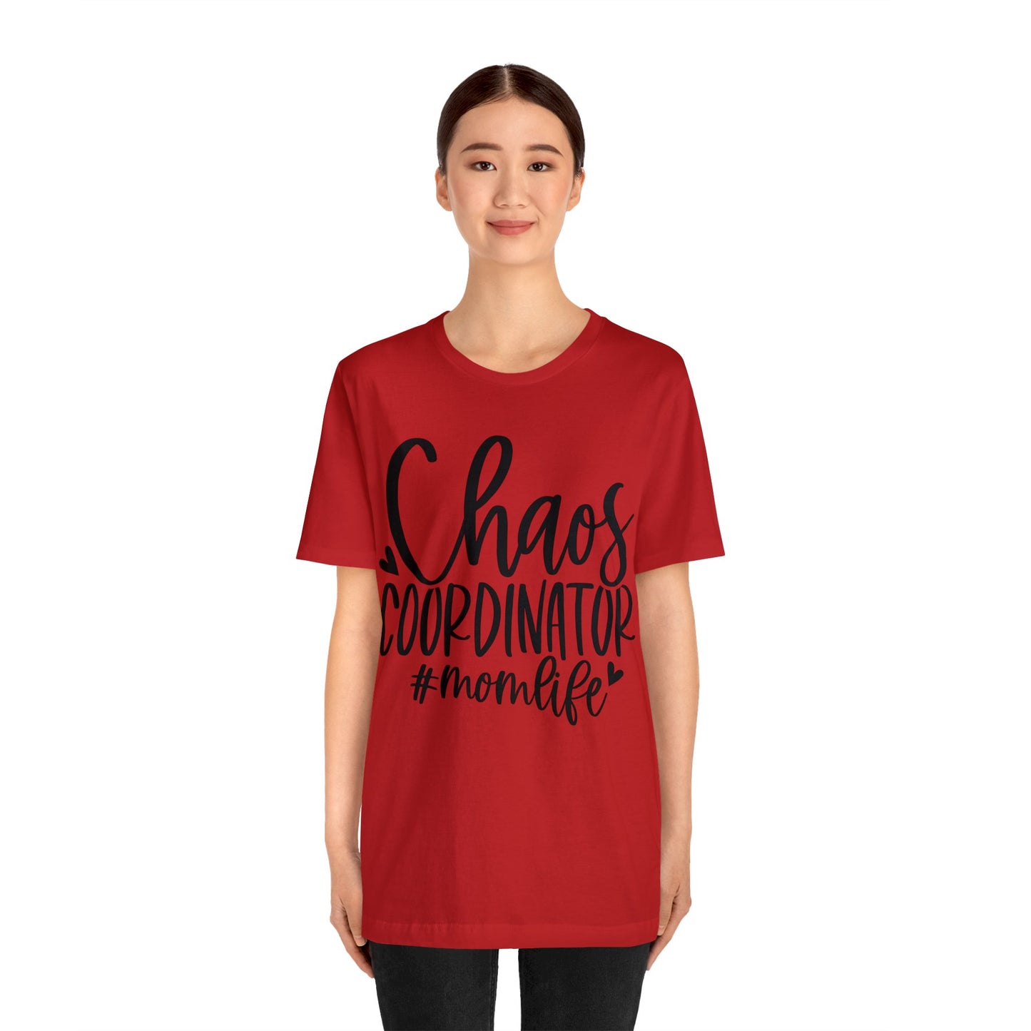 Chaos Coordinator #momlife short sleeve tshirt