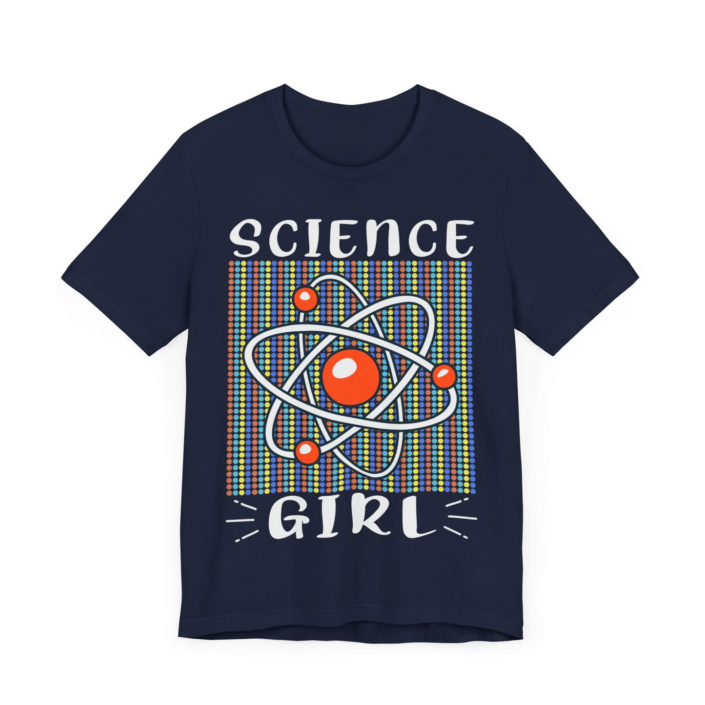 Science  Girl Jersey Short Sleeve Tee